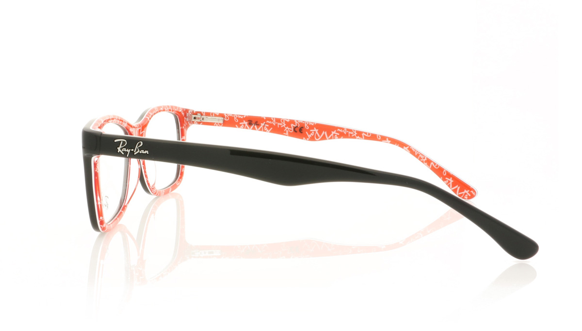 Ray-Ban RX5228 Black On Red 2479 Glasses