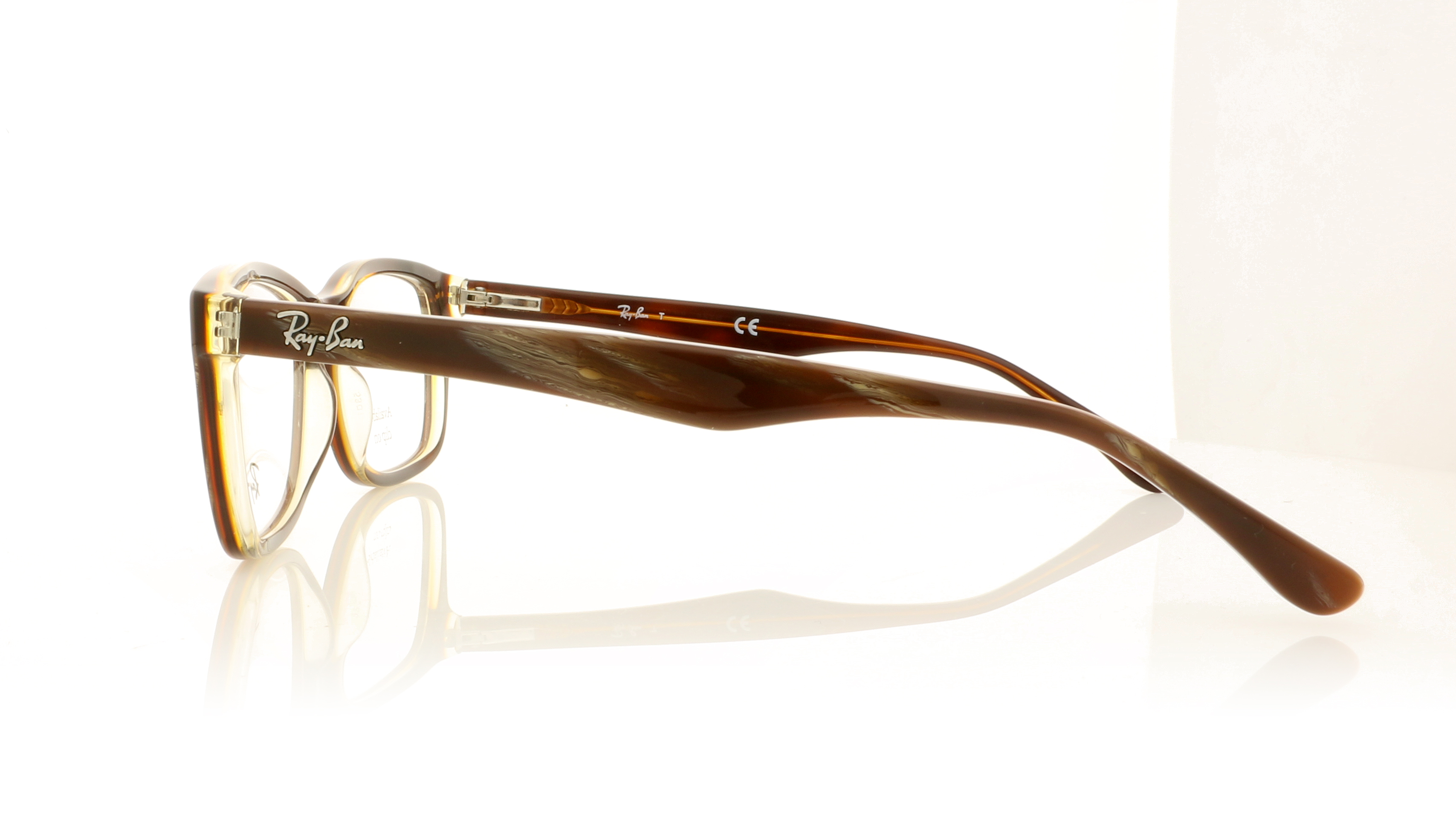 Ray-Ban 0RX5228 Top Brown/Red/Yellow 5914 Glasses