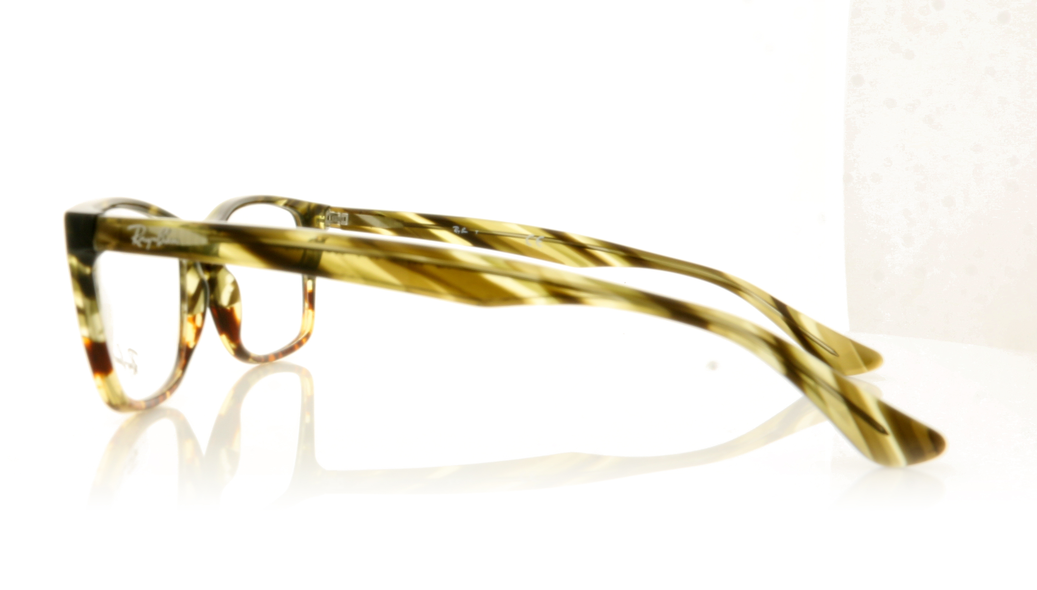 Ray-Ban 0RX5228M Green Gradient Brown Stripped 5840 Glasses