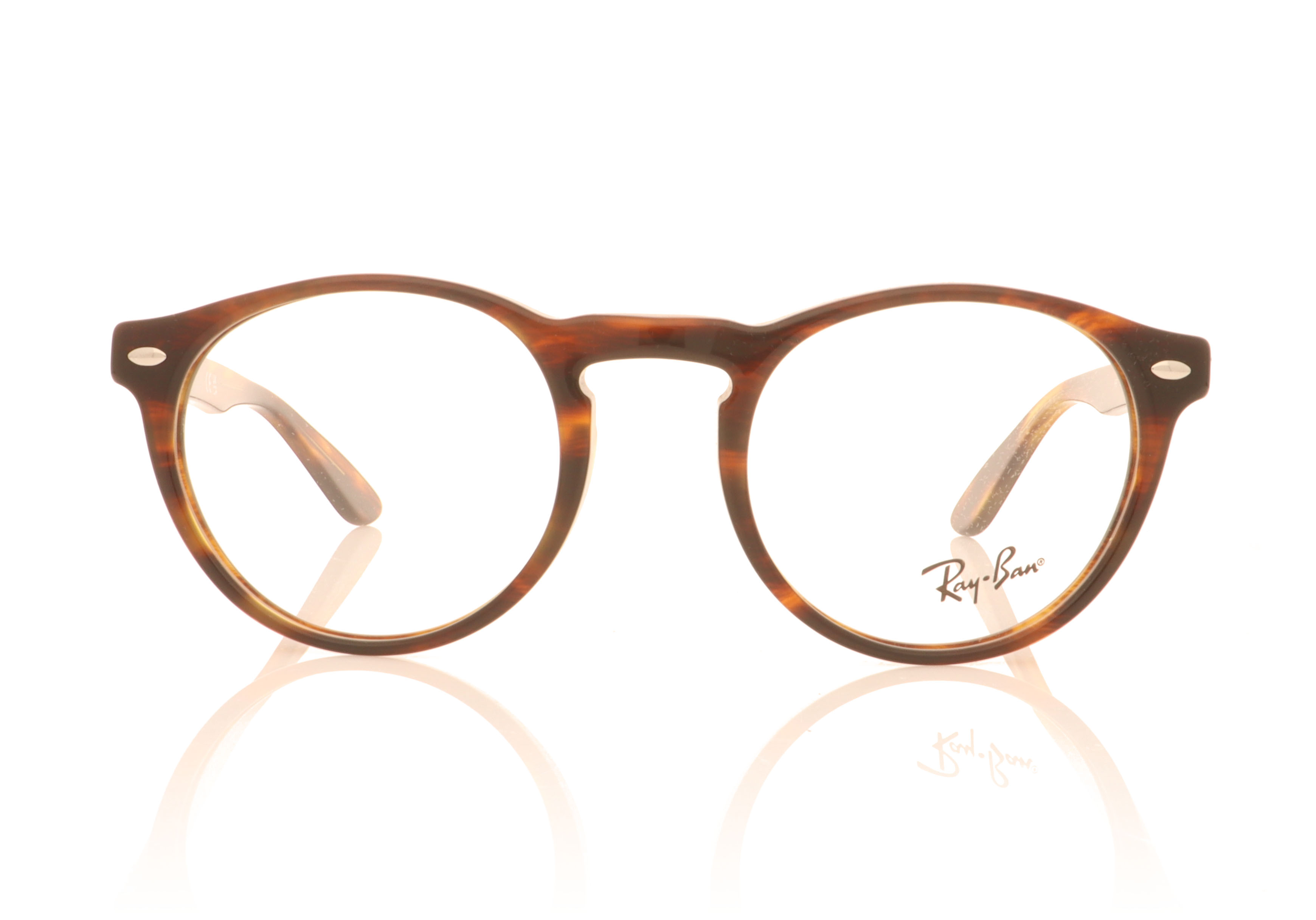 Ray-Ban RX5283 Striped Havana 2144 Glasses
