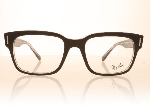 Picture of Ray-Ban 0RX5388 2034 Top Black On Transparent Glasses
