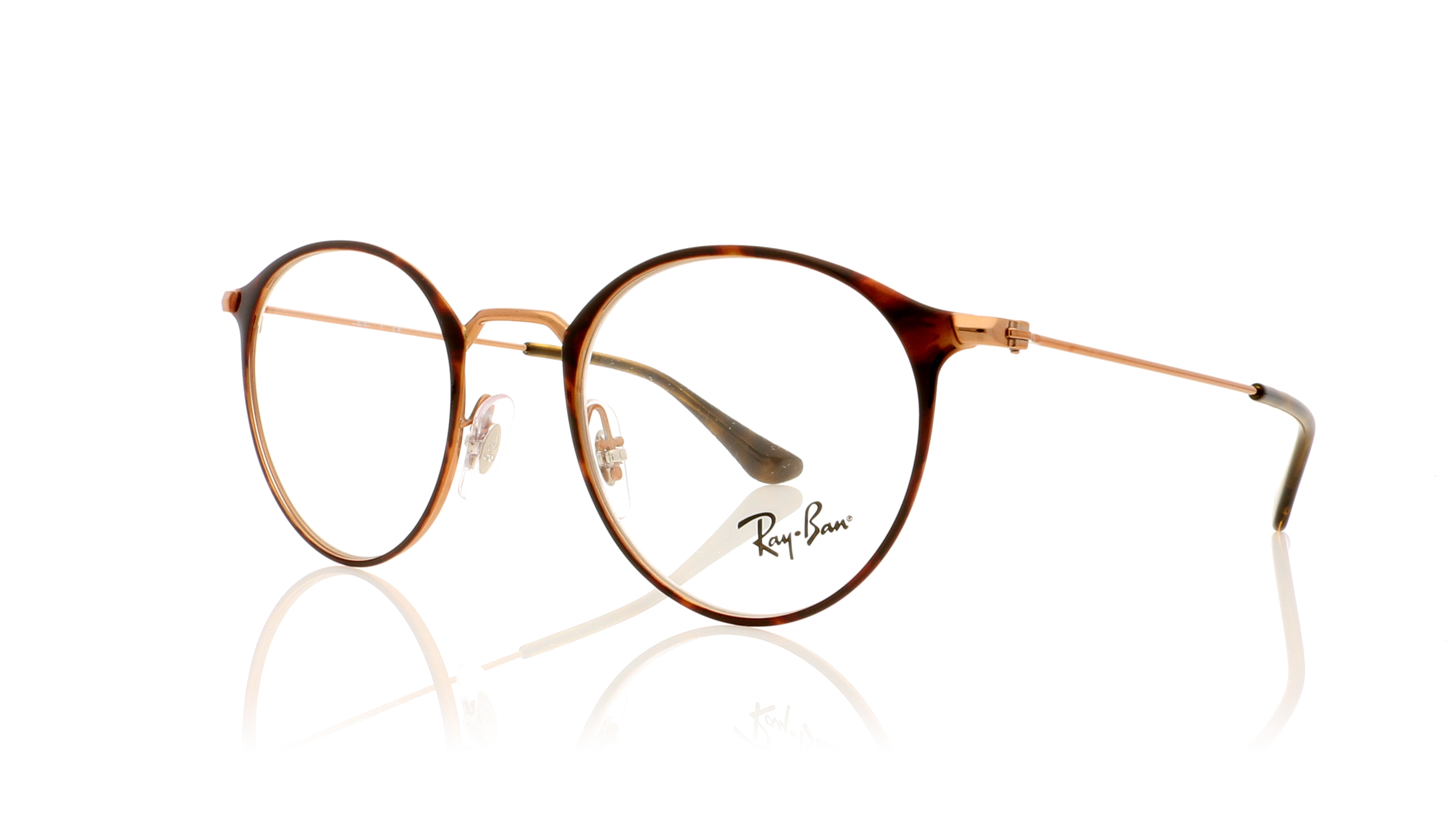 Ray-Ban 0RX6378 Copper On Top Havana 2971 Glasses