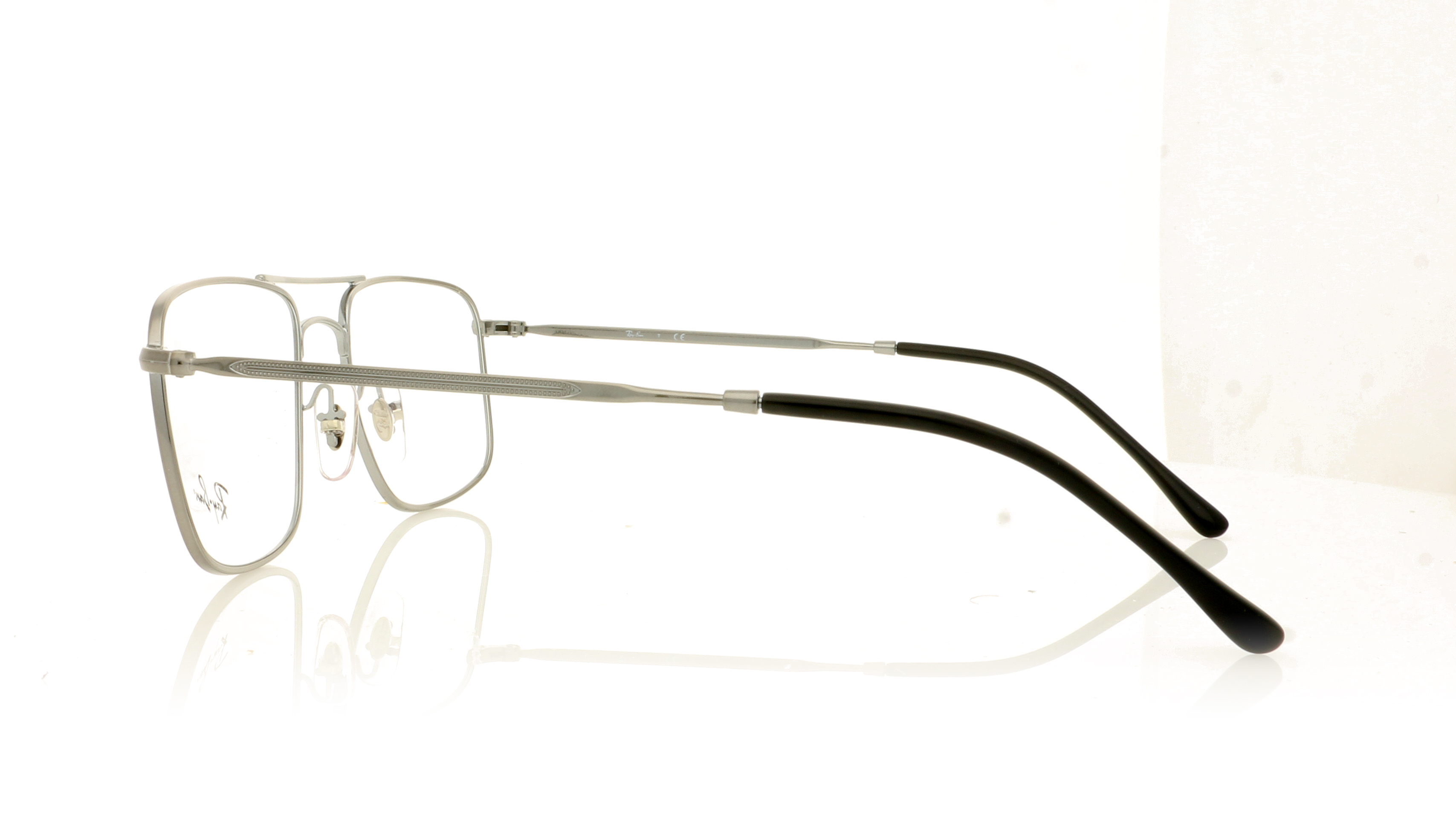 Ray-Ban 0RX6434 Shiny Gunmetal 2502 Glasses