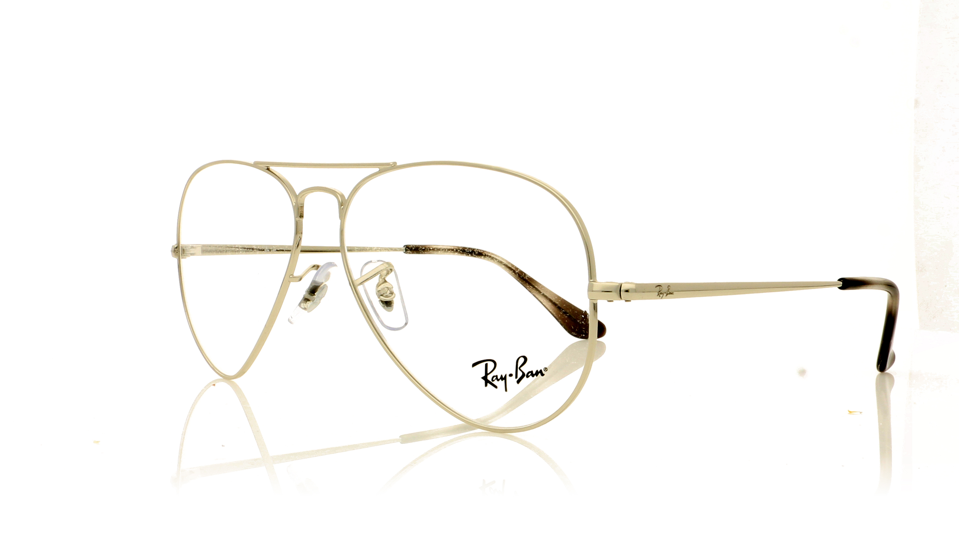 Ray-Ban AVIATOR RX6489 Silver 2501 Glasses