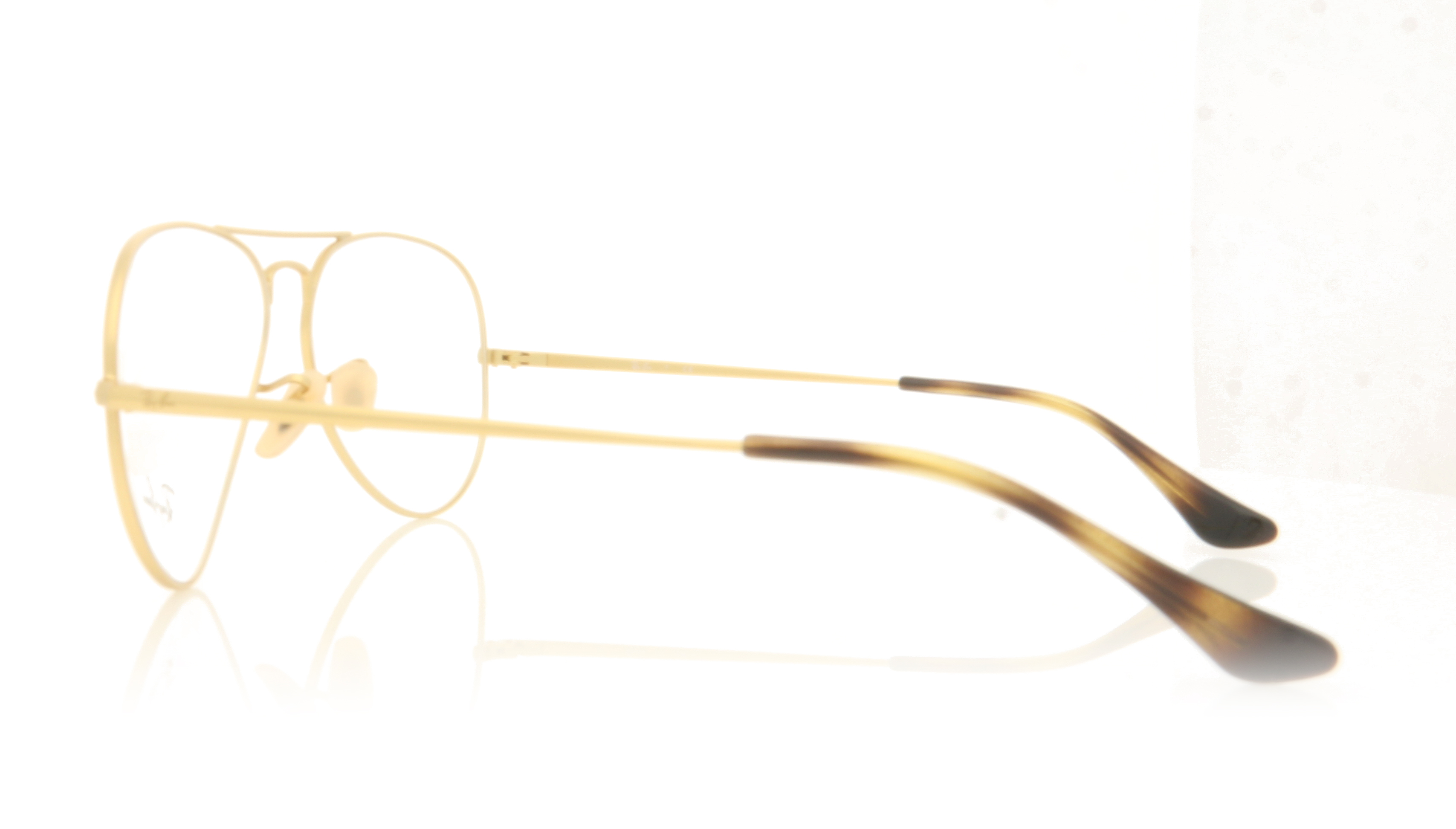Ray-Ban Aviator 0RX6489 Matte Gold 3033 Glasses