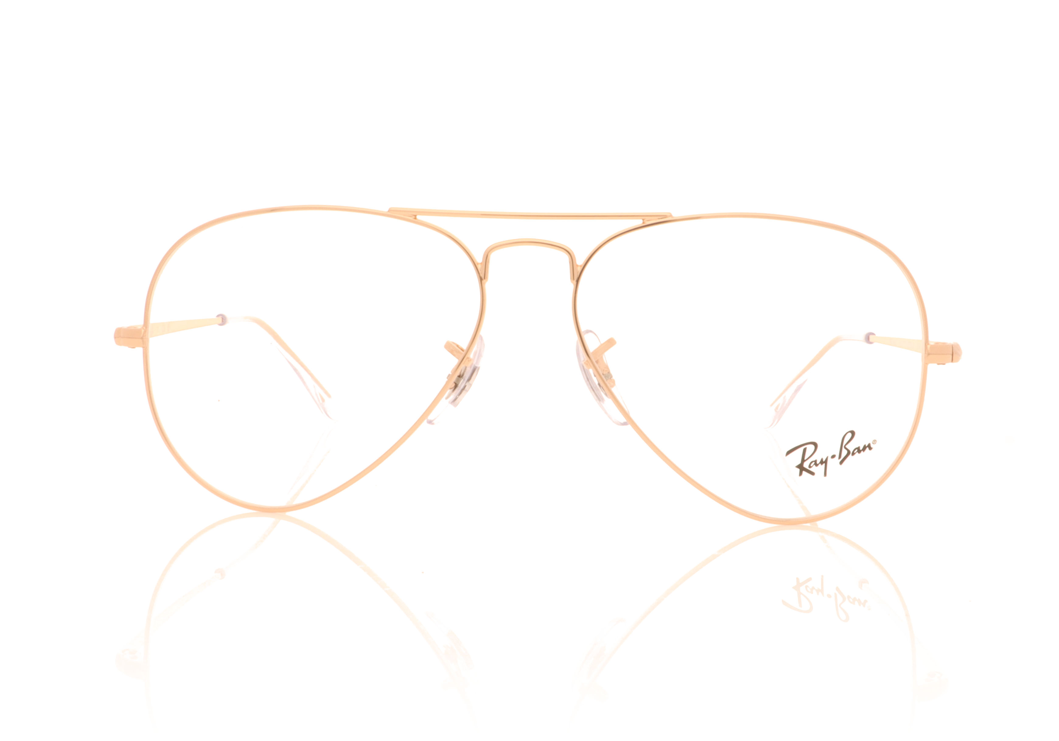 Ray-Ban AVIATOR RX6489 Rose Gold 3094 Glasses