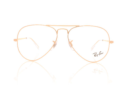 Picture of Ray-Ban Aviator 3094 Shiny Rose Gold Glasses