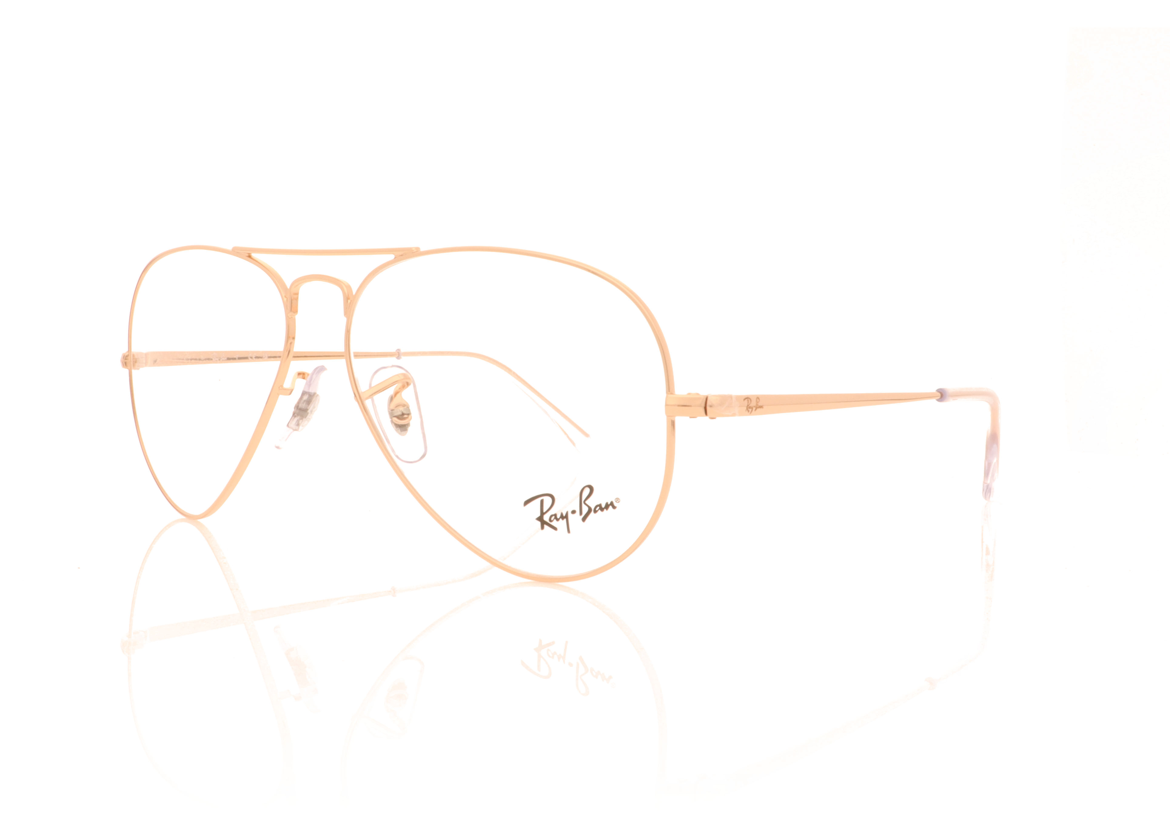 Ray-Ban AVIATOR RX6489 Rose Gold 3094 Glasses