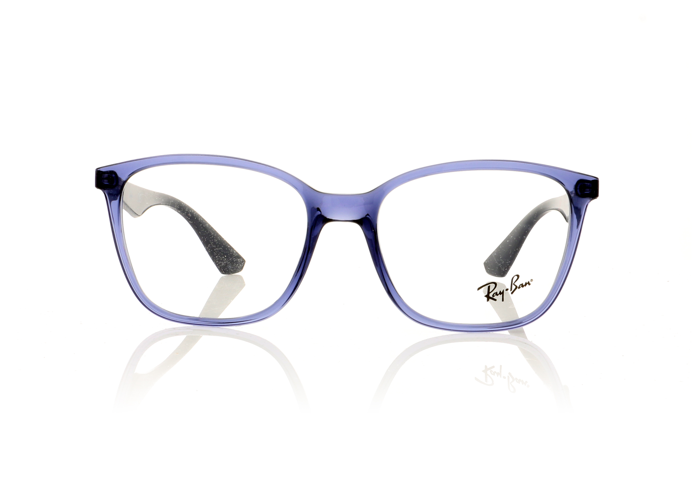 Ray-Ban 0RX7066 Transparent Violet 5995 Glasses