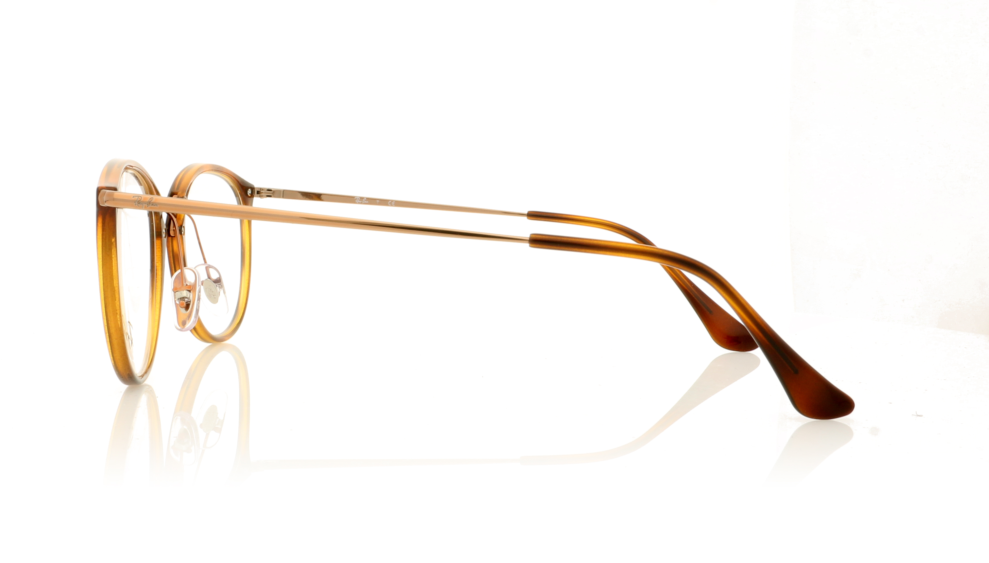 Ray-Ban RX7140 Striped Havana 5687 Glasses