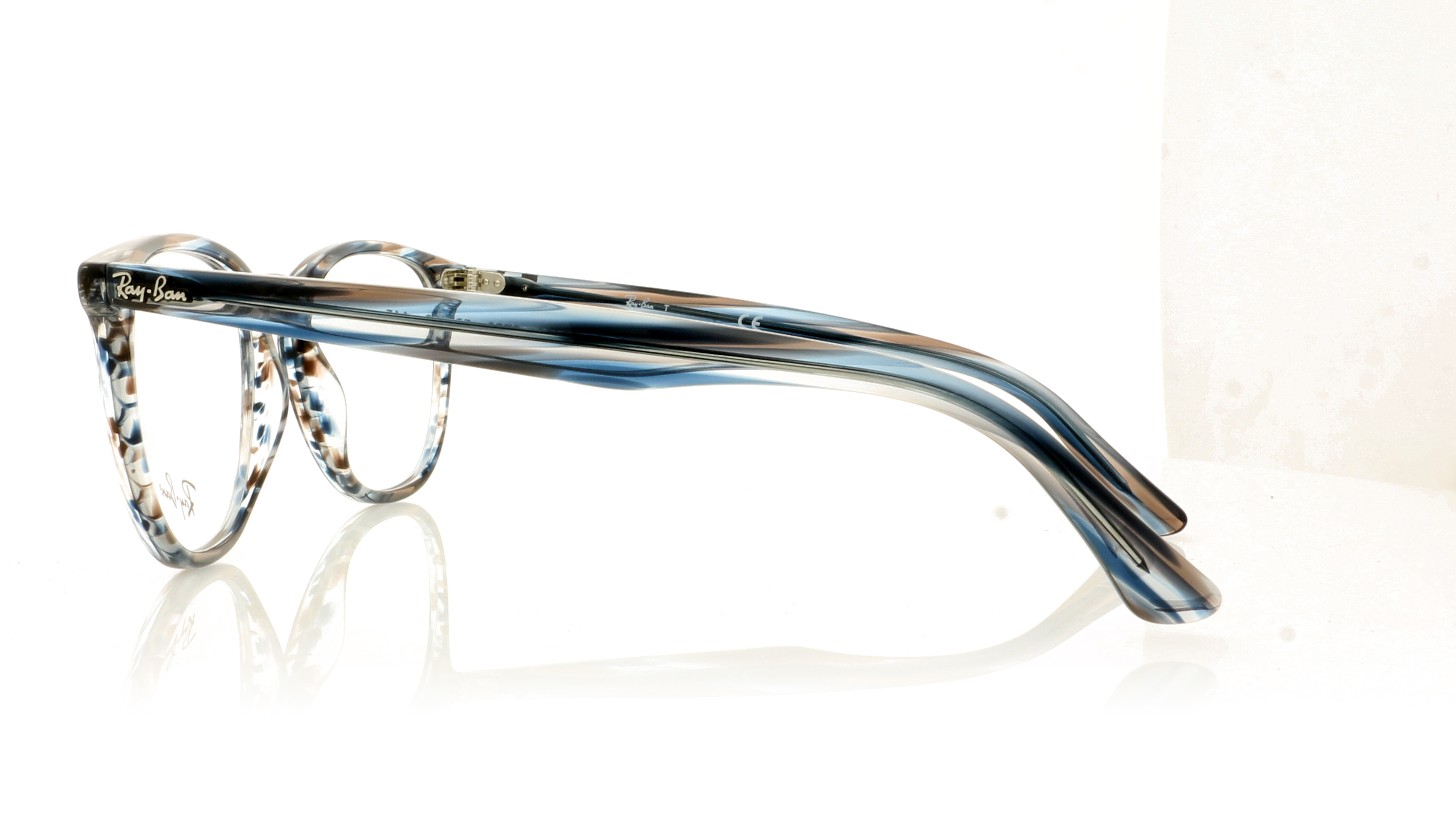 Ray-Ban RX7159 Striped Blue Grey 5750 Glasses