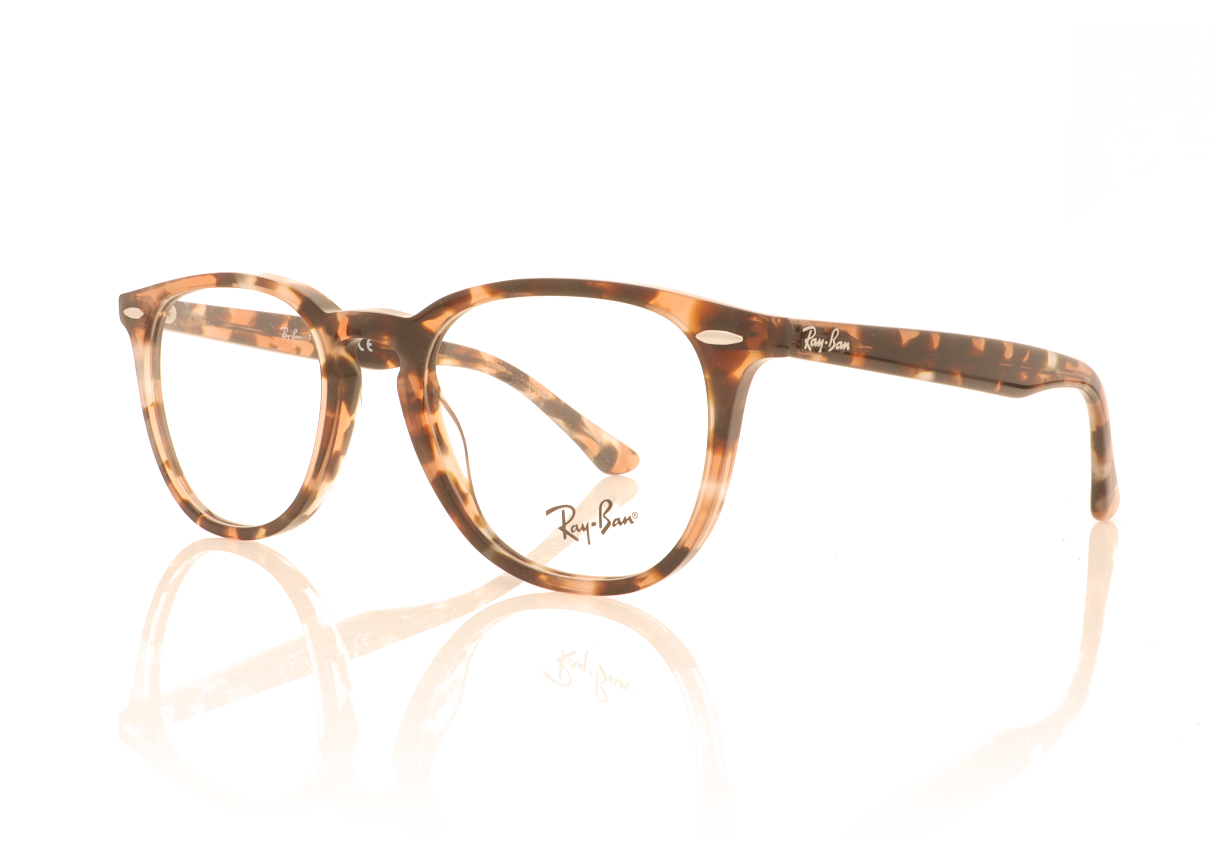 Ray-Ban 0RX7159 Shiny Pink Havana 8064 Glasses