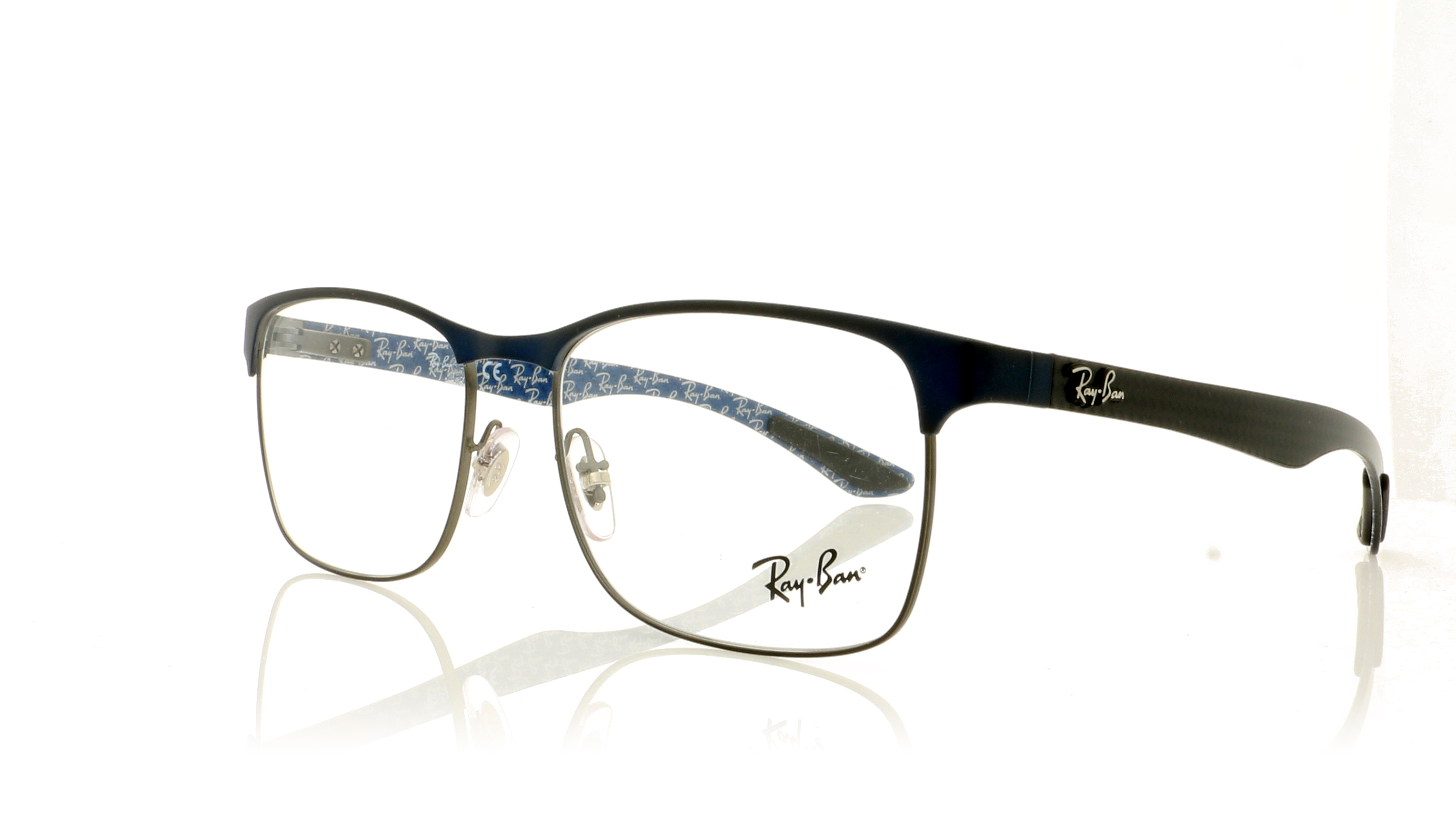 Ray-Ban 0RX8416 Gunmetal/Matte Blue 2914 Glasses