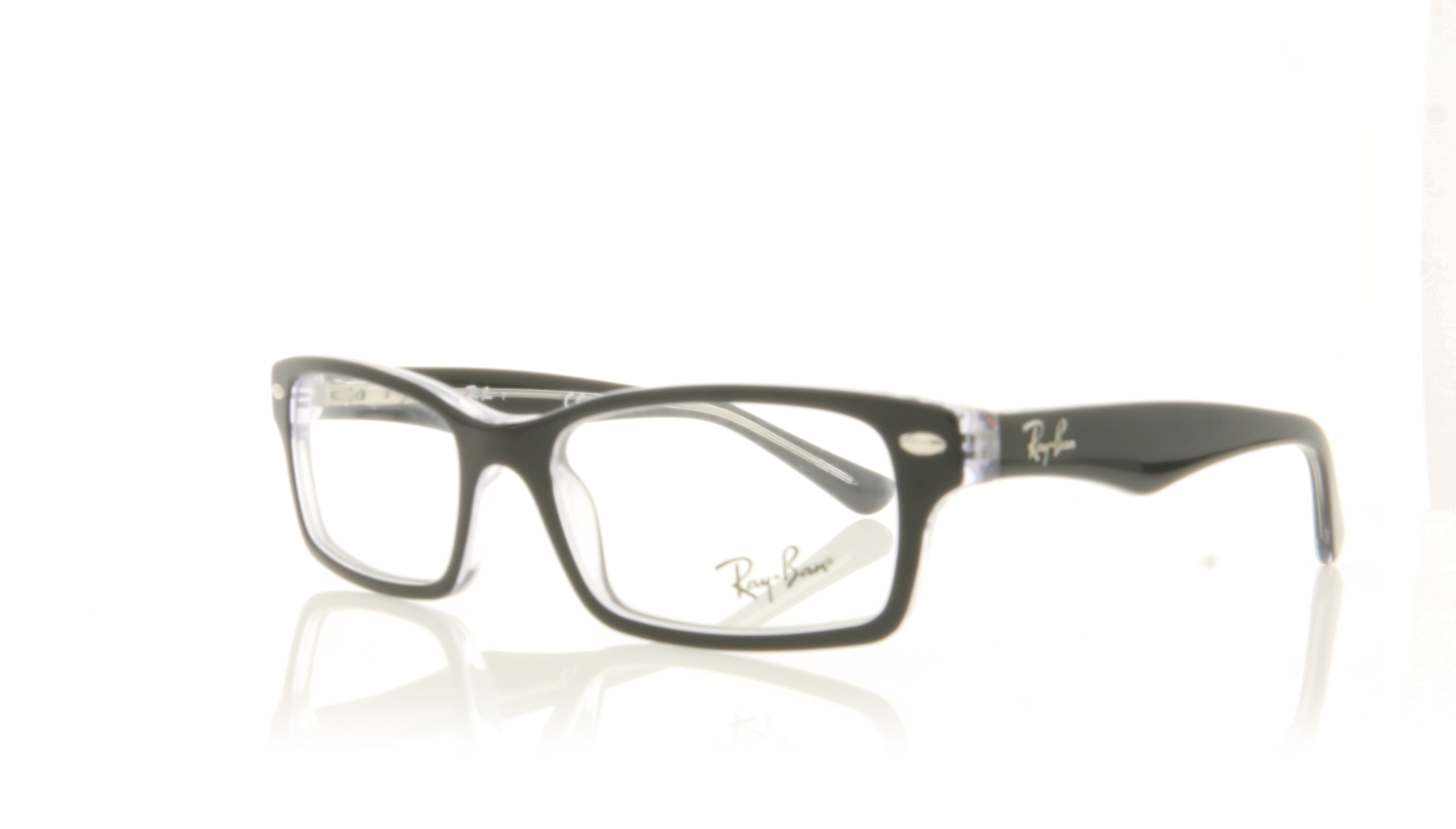 Ray-Ban 0RY1530 Top Black On Transparent 3529 Glasses