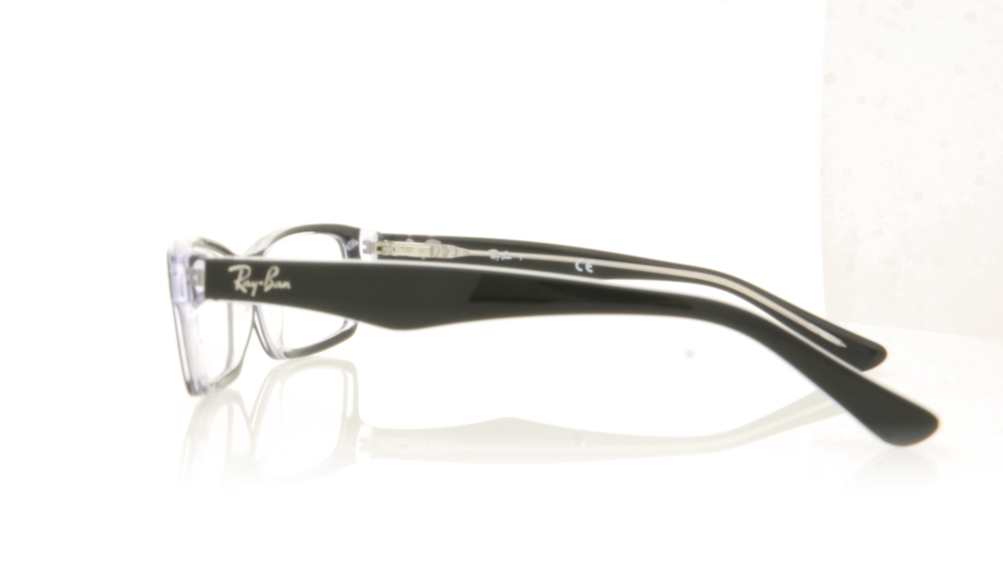 Ray-Ban 0RY1530 Top Black On Transparent 3529 Glasses