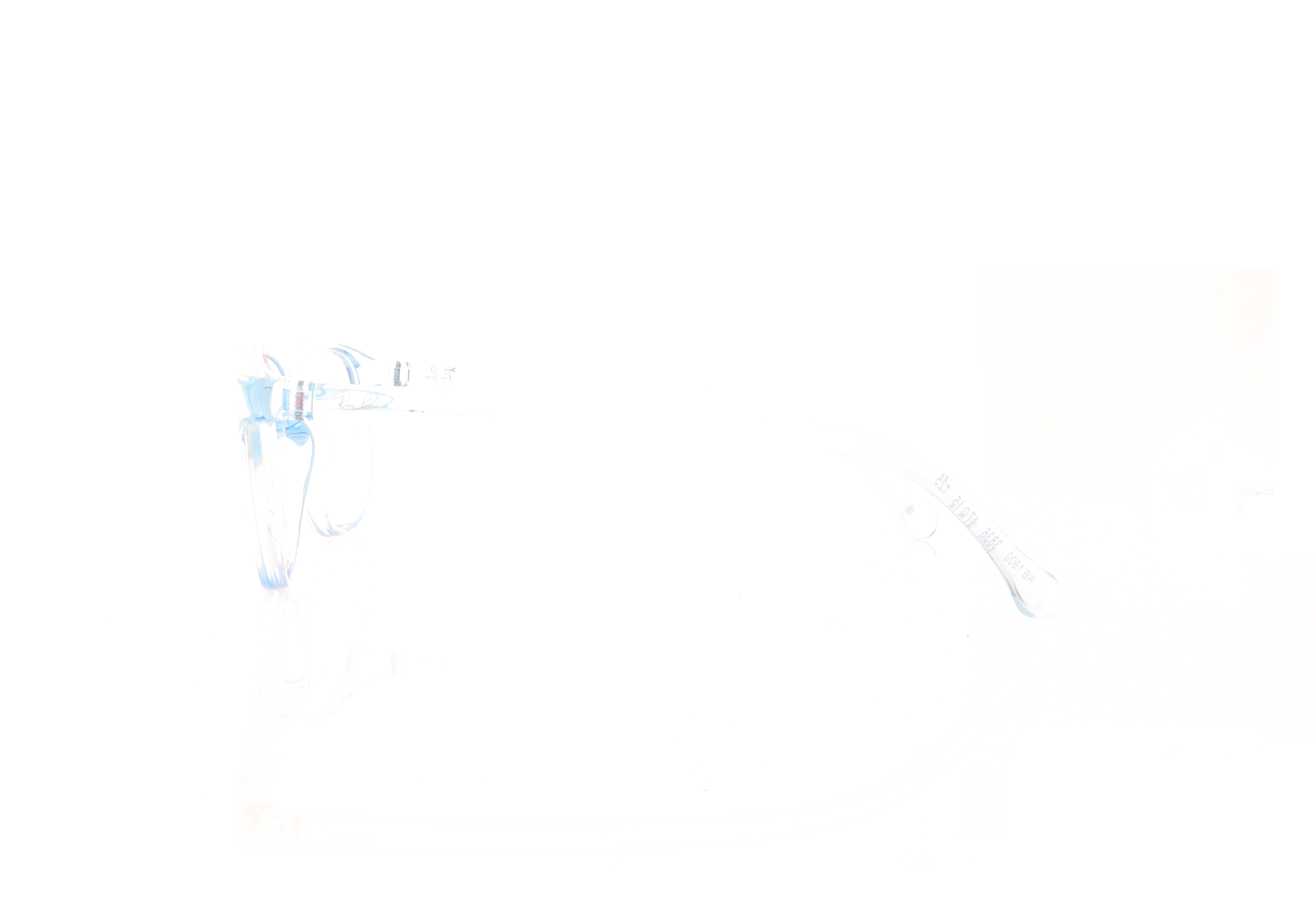 Ray-Ban 0RY1900 Transparent Light Blue 3836 Glasses