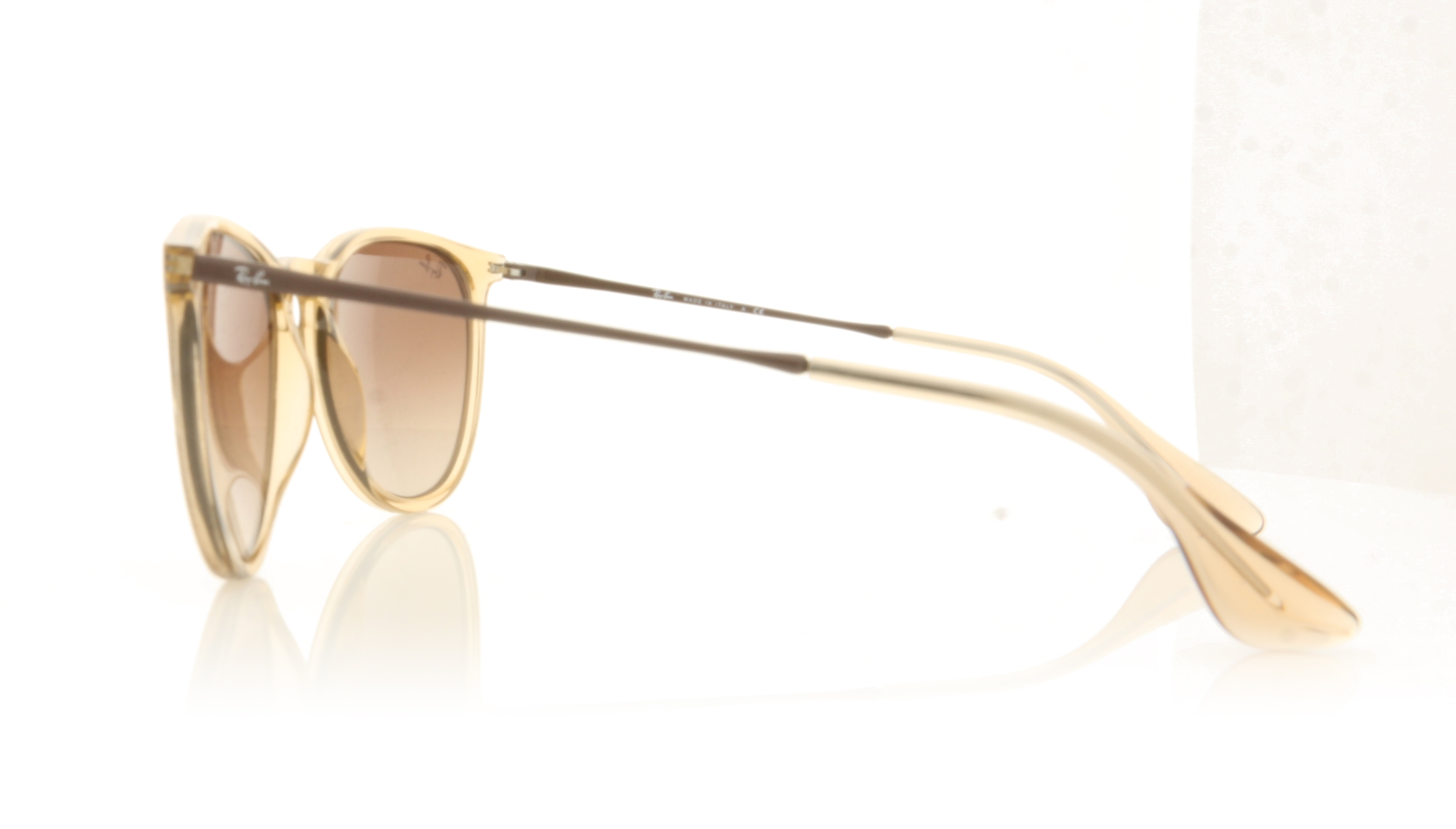 Ray-Ban ERIKA RB4171 Transparent Brown 651413 Sunglasses