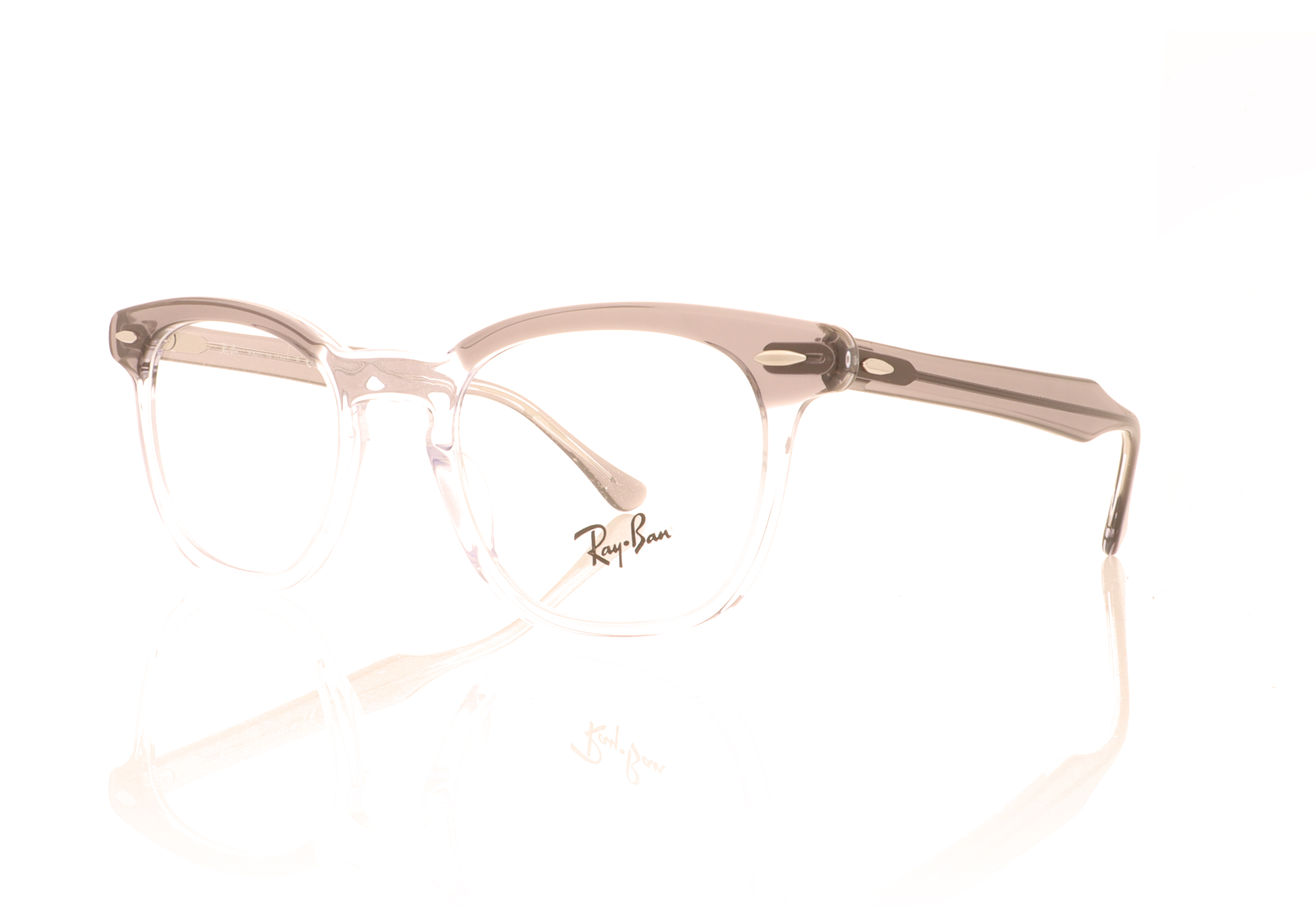 Ray-Ban HAWKEYE RX5398 Grey On Transparent 8111 Glasses