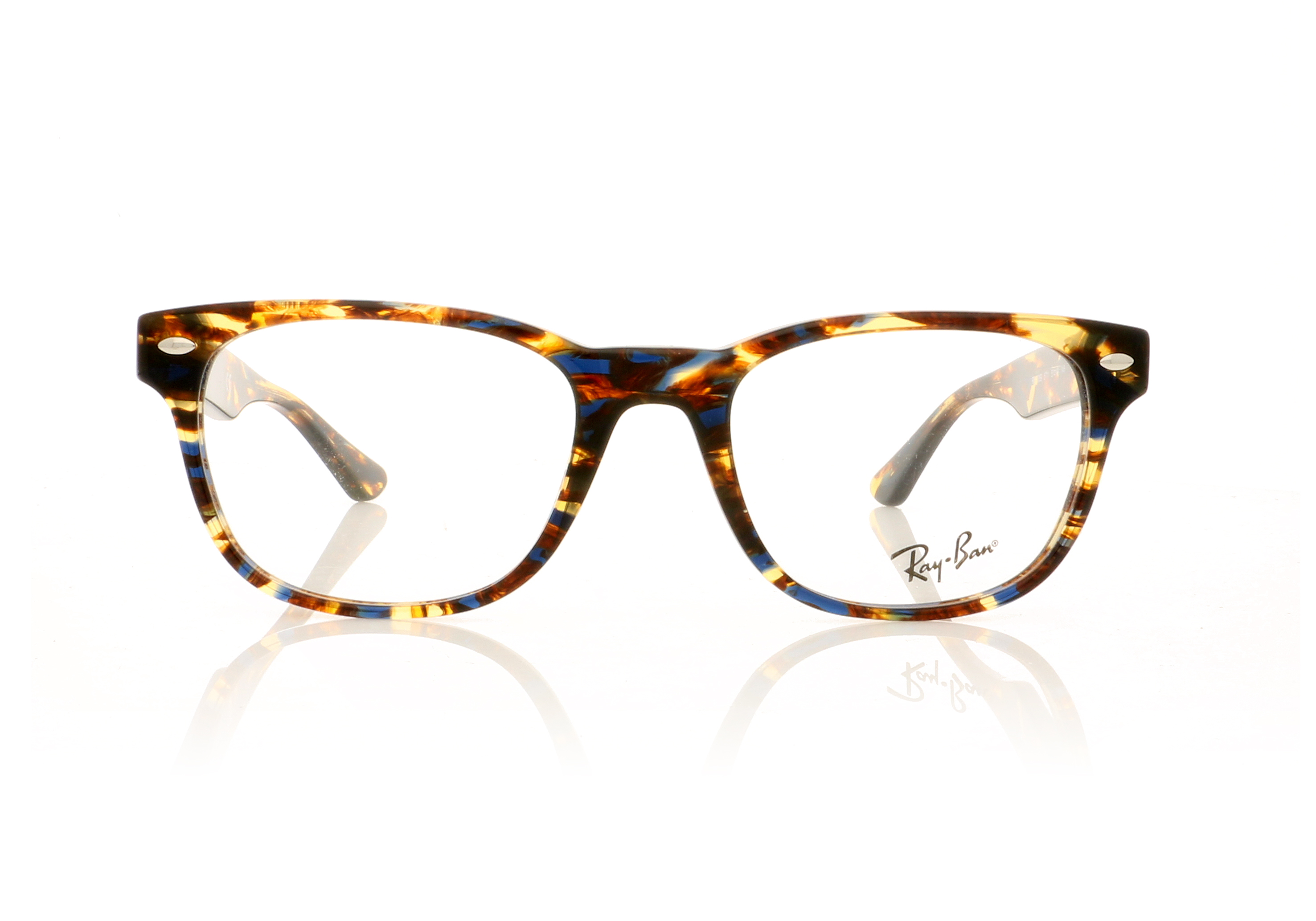 Ray-Ban RB5359 Spotted Blue/Brown/Yellow 5711 Glasses