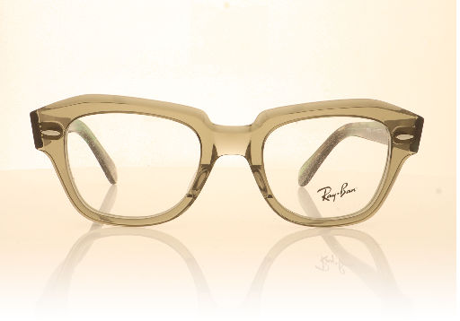 Picture of Ray-Ban 0RX5486 State Street 8178 Tranparent Green Glasses