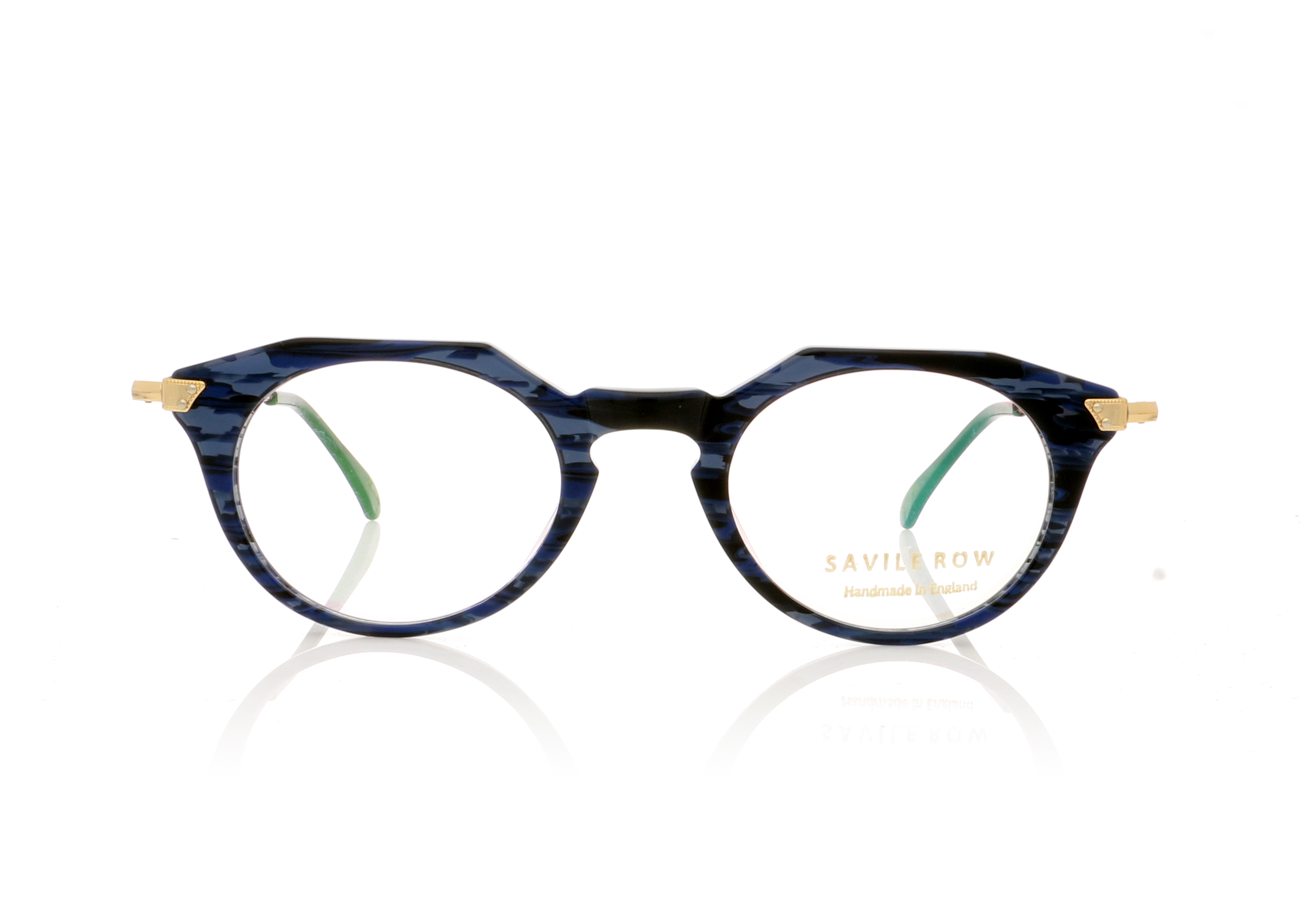Savile Row Kew Blue/Gold Night Sky Glasses