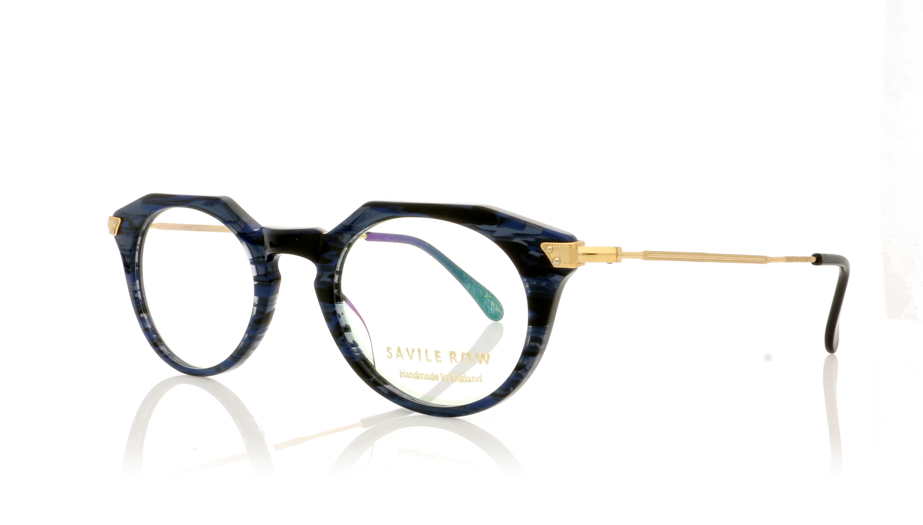 Savile Row Kew Blue/Gold Night Sky Glasses