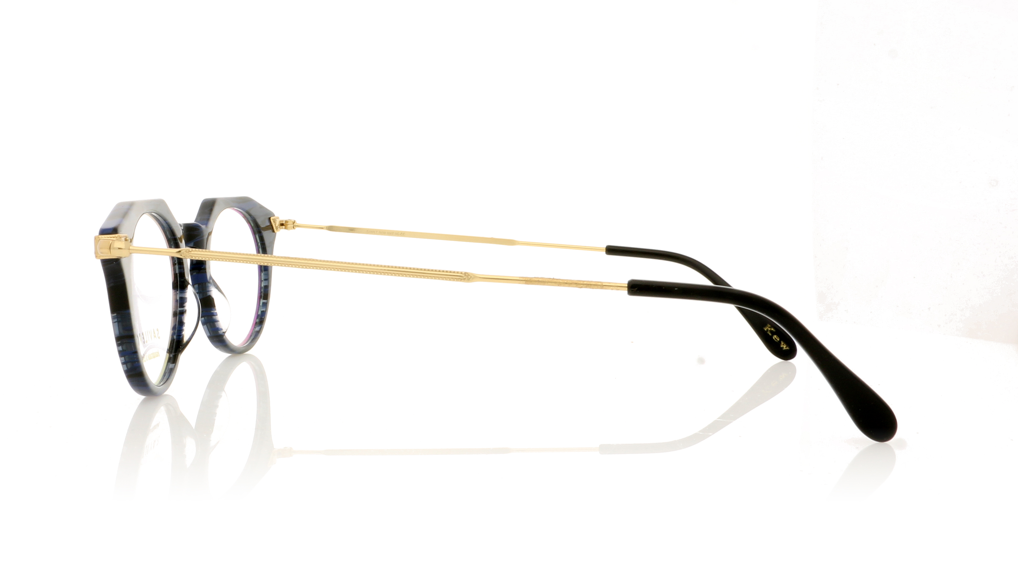 Savile Row Kew Blue/Gold Night Sky Glasses