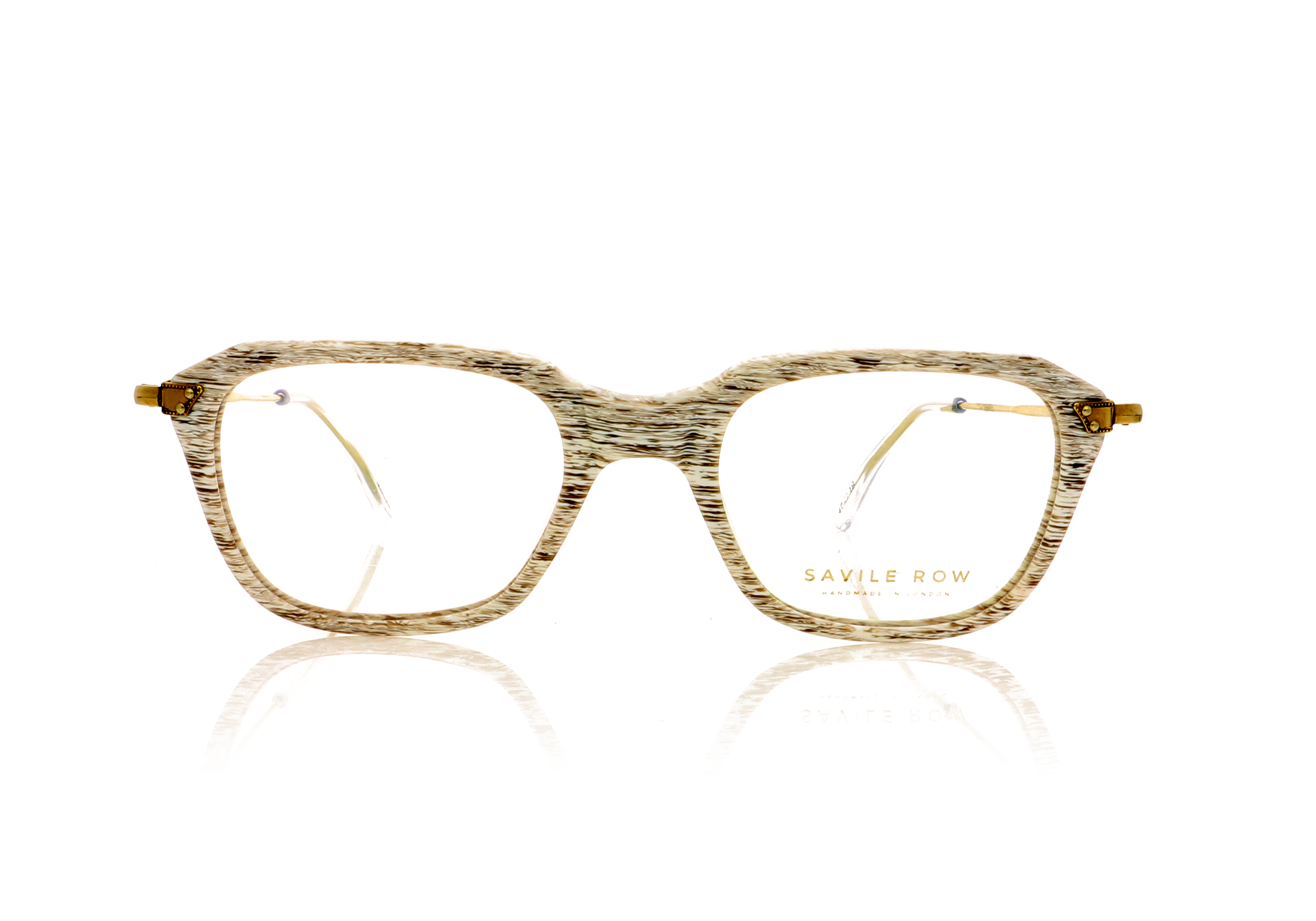 Savile Row Kings Skull White SW Glasses