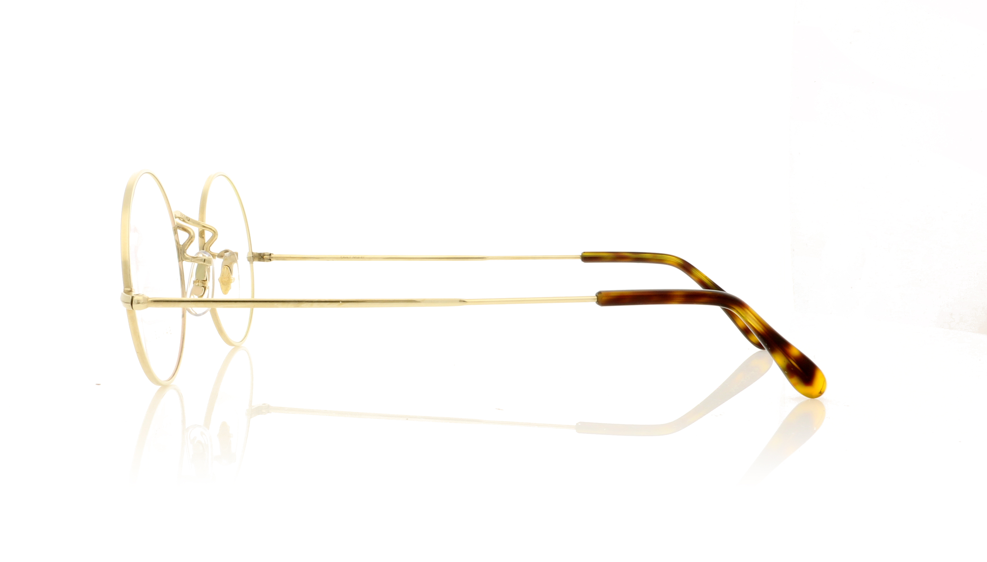 Savile Row Round Eye Gold GT Glasses