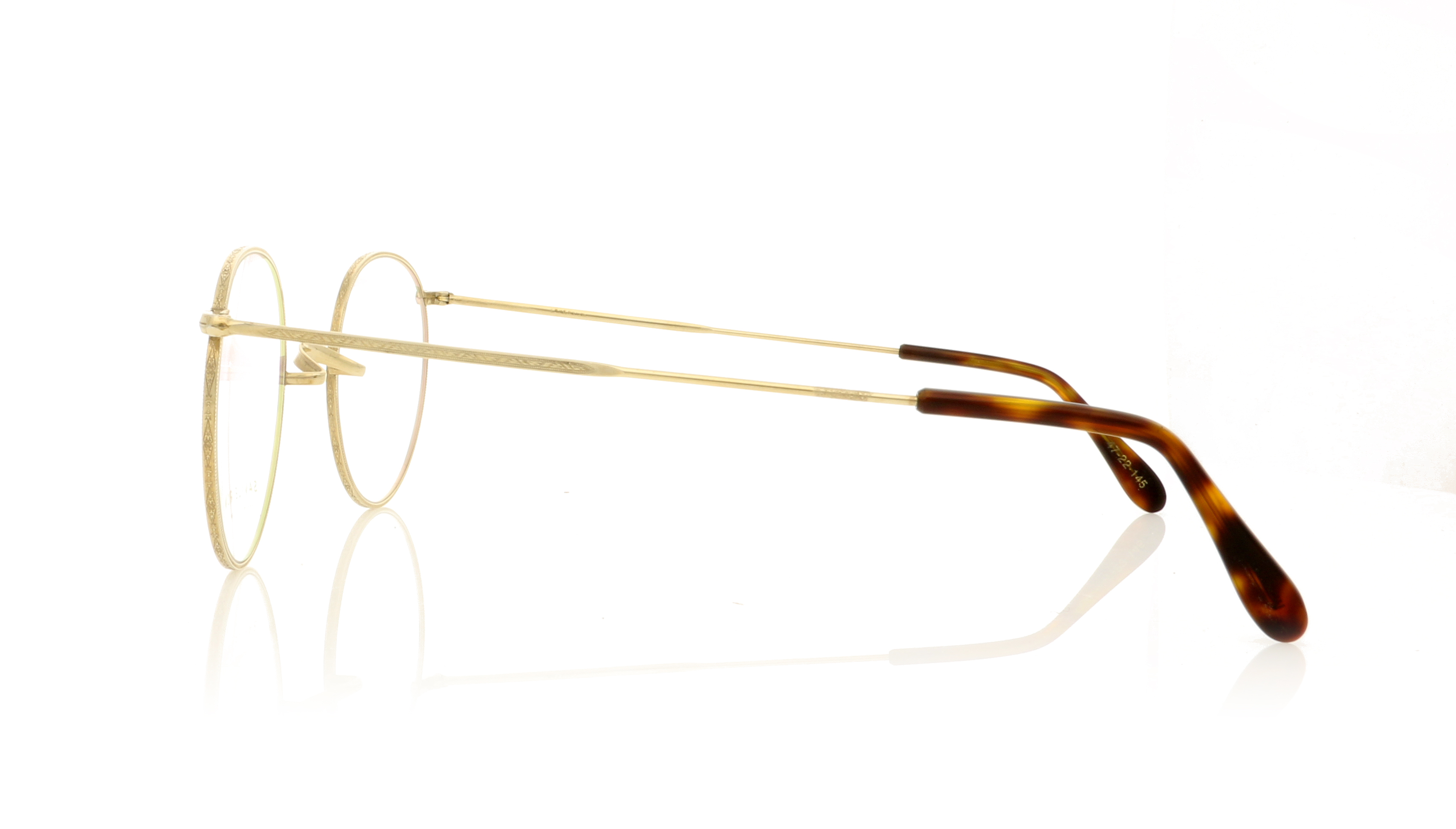 Savile Row Windsor Gold Engraved GOL Glasses