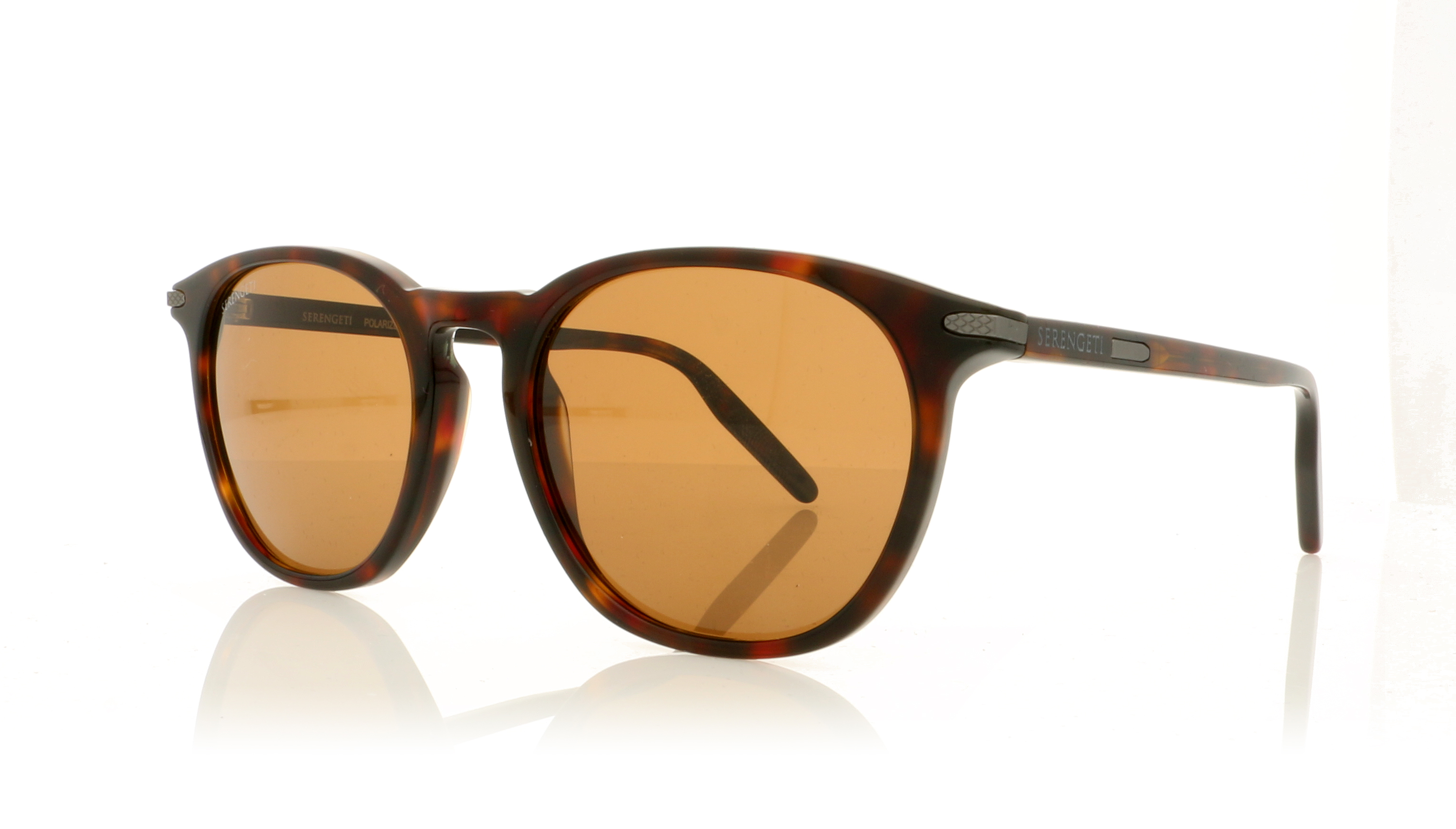 Serengeti Arlie Shiny Dark Havana 8937 Sunglasses