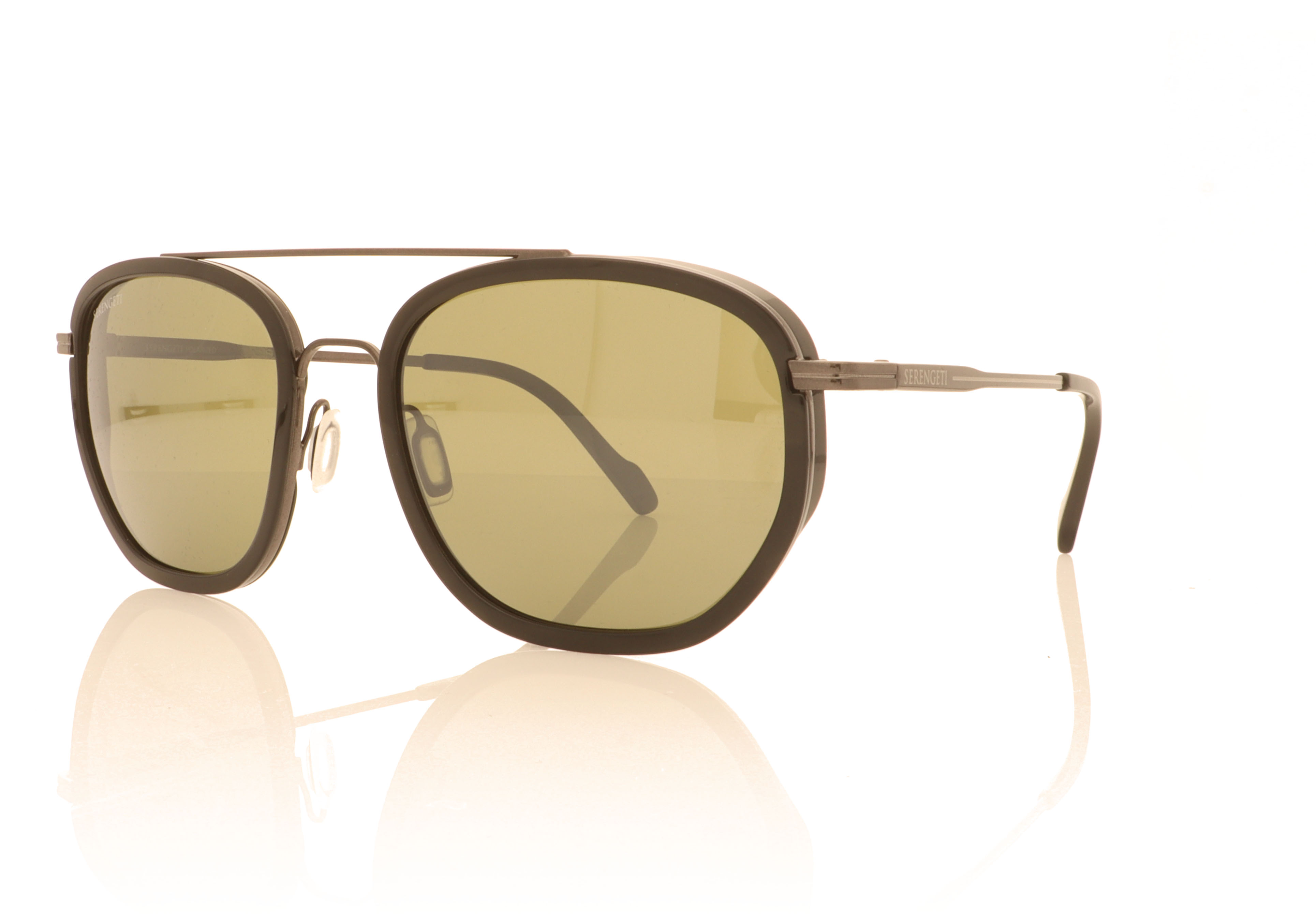 Serengeti Boron Shiny Gunmetal SS525004 Sunglasses