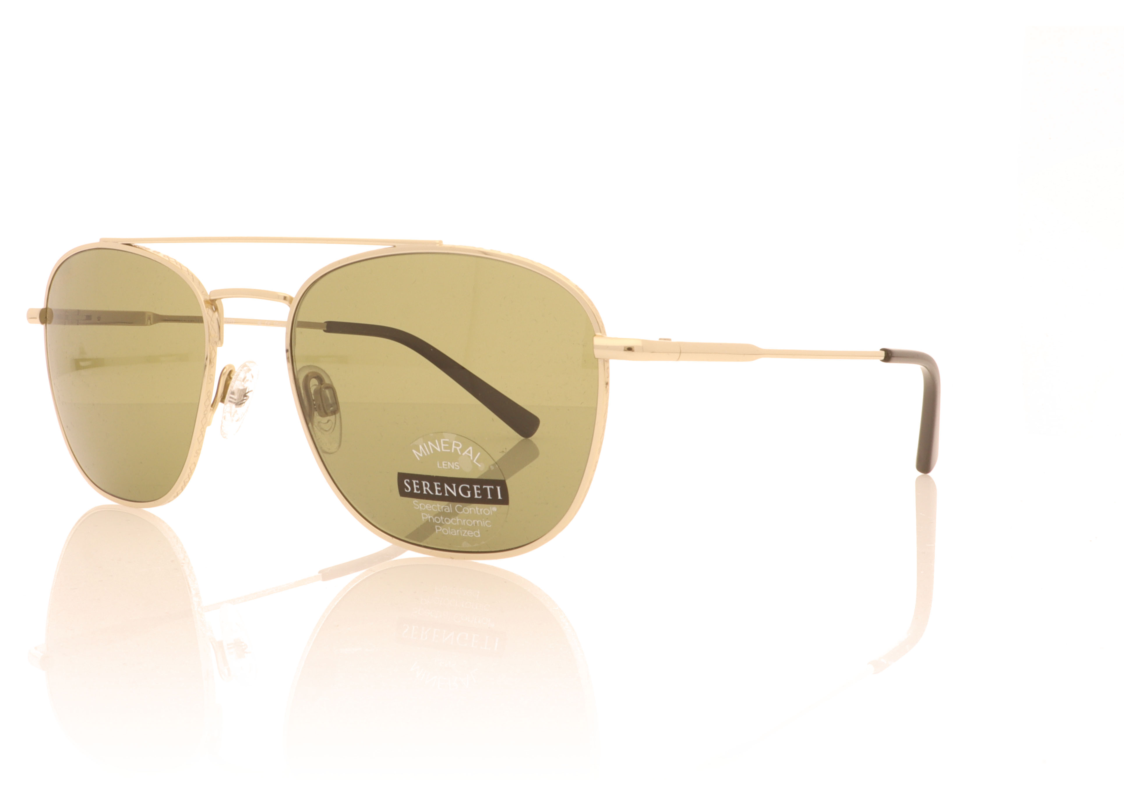 Serengeti Carroll Light Gold SS542001 Sunglasses