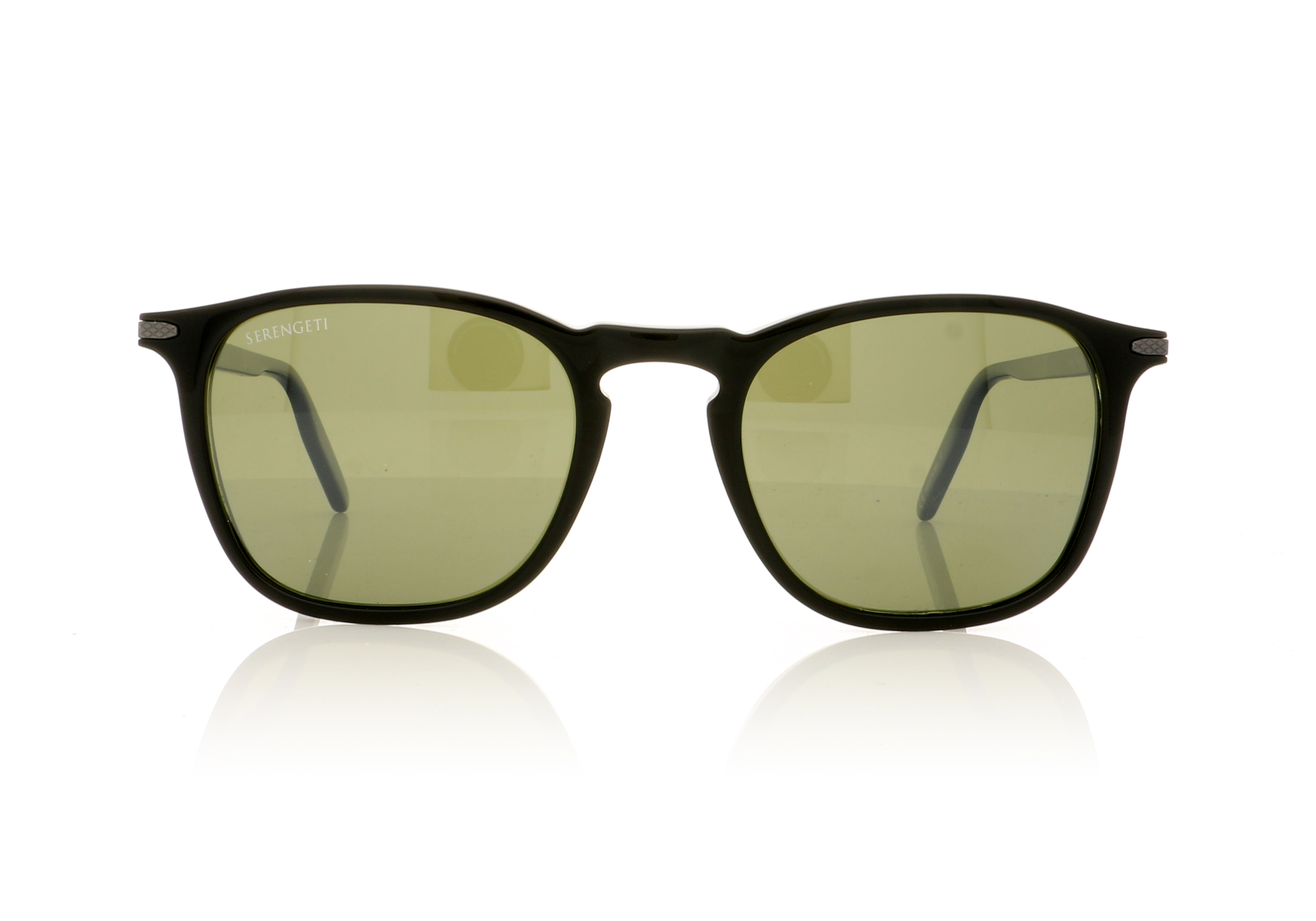 Serengeti Delio Shiny Black 8947 Sunglasses