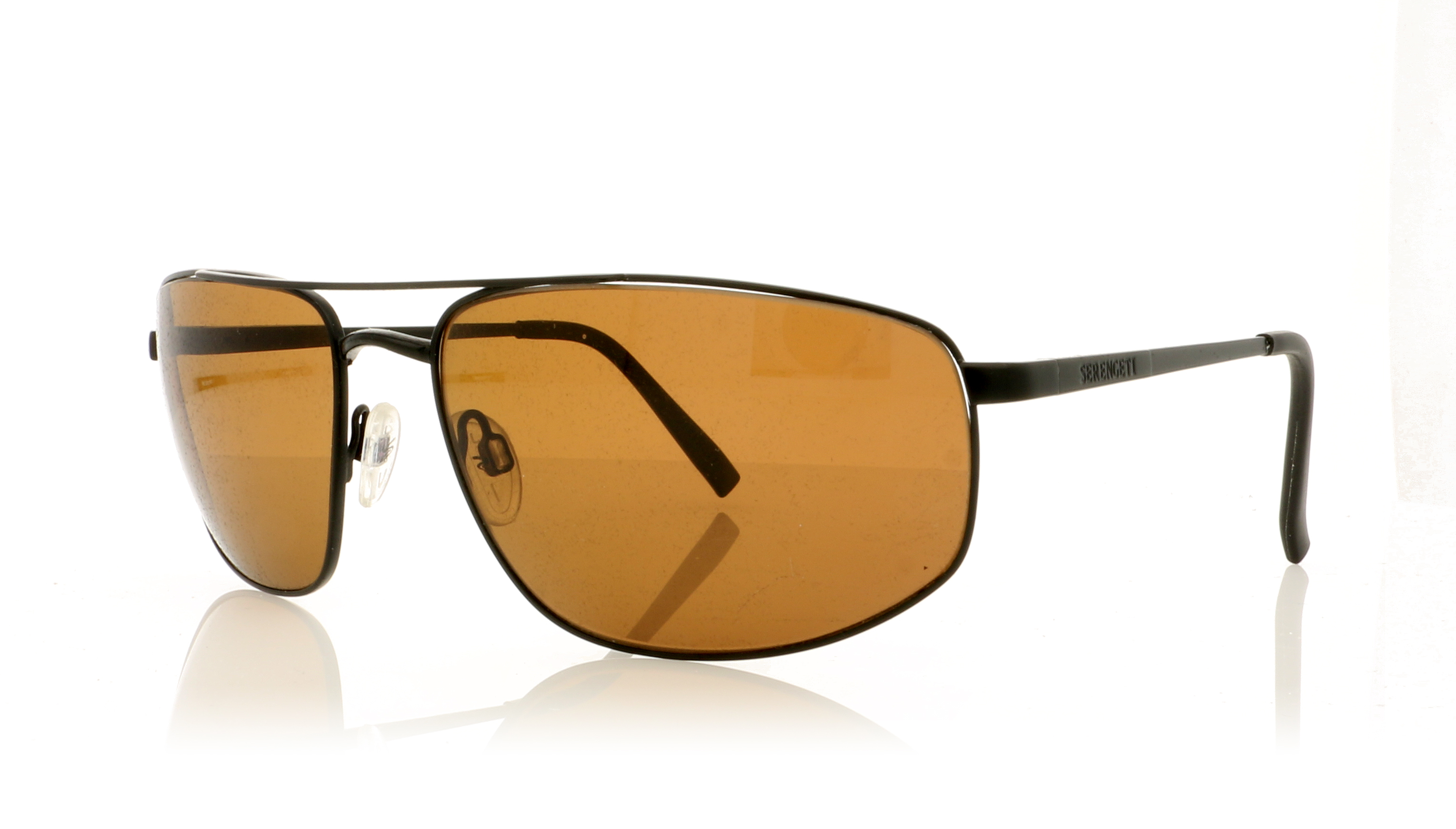 Serengeti Modugno Satin Black 8406 Sunglasses