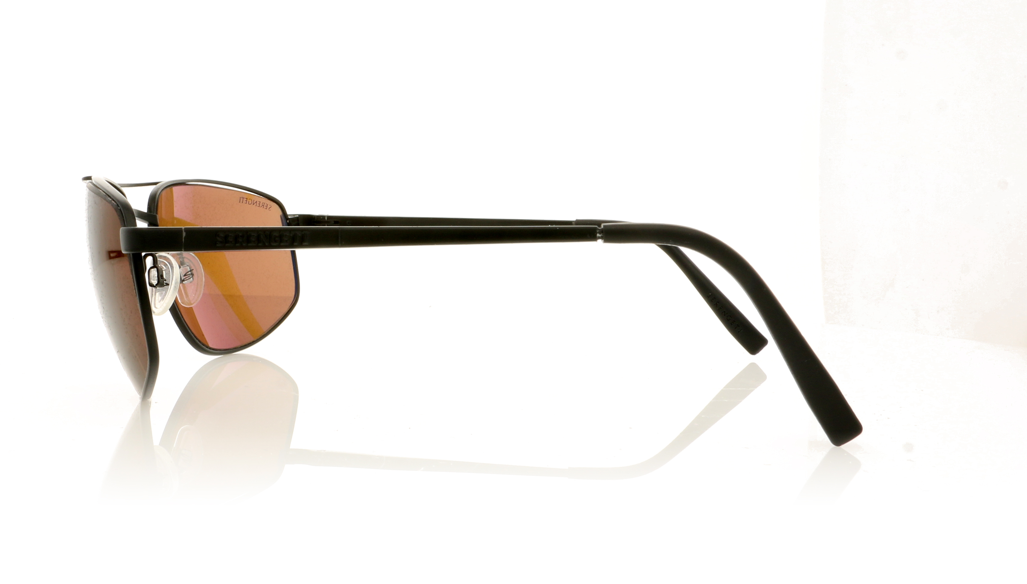 Serengeti Modugno Satin Black 8406 Sunglasses