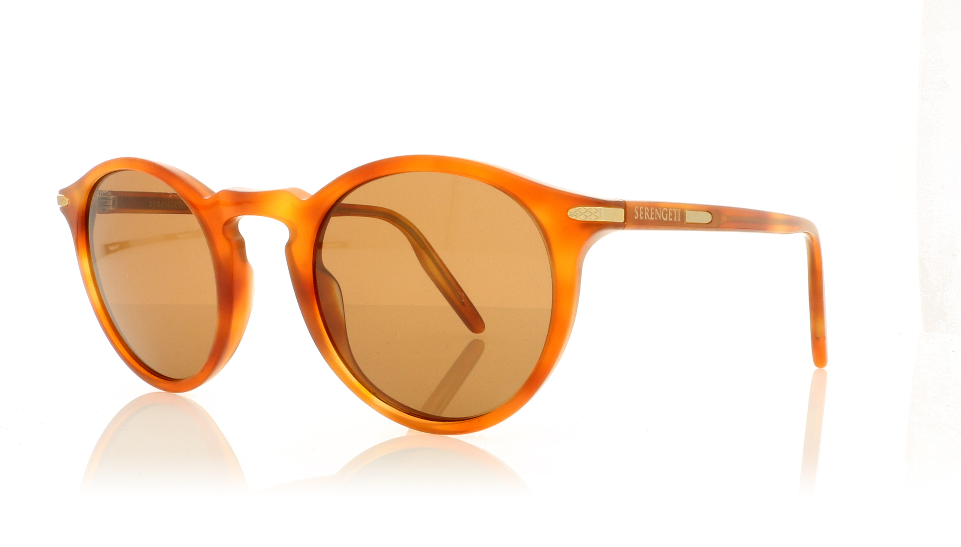 Serengeti Raffaele Shiny Caramel 8953 Sunglasses