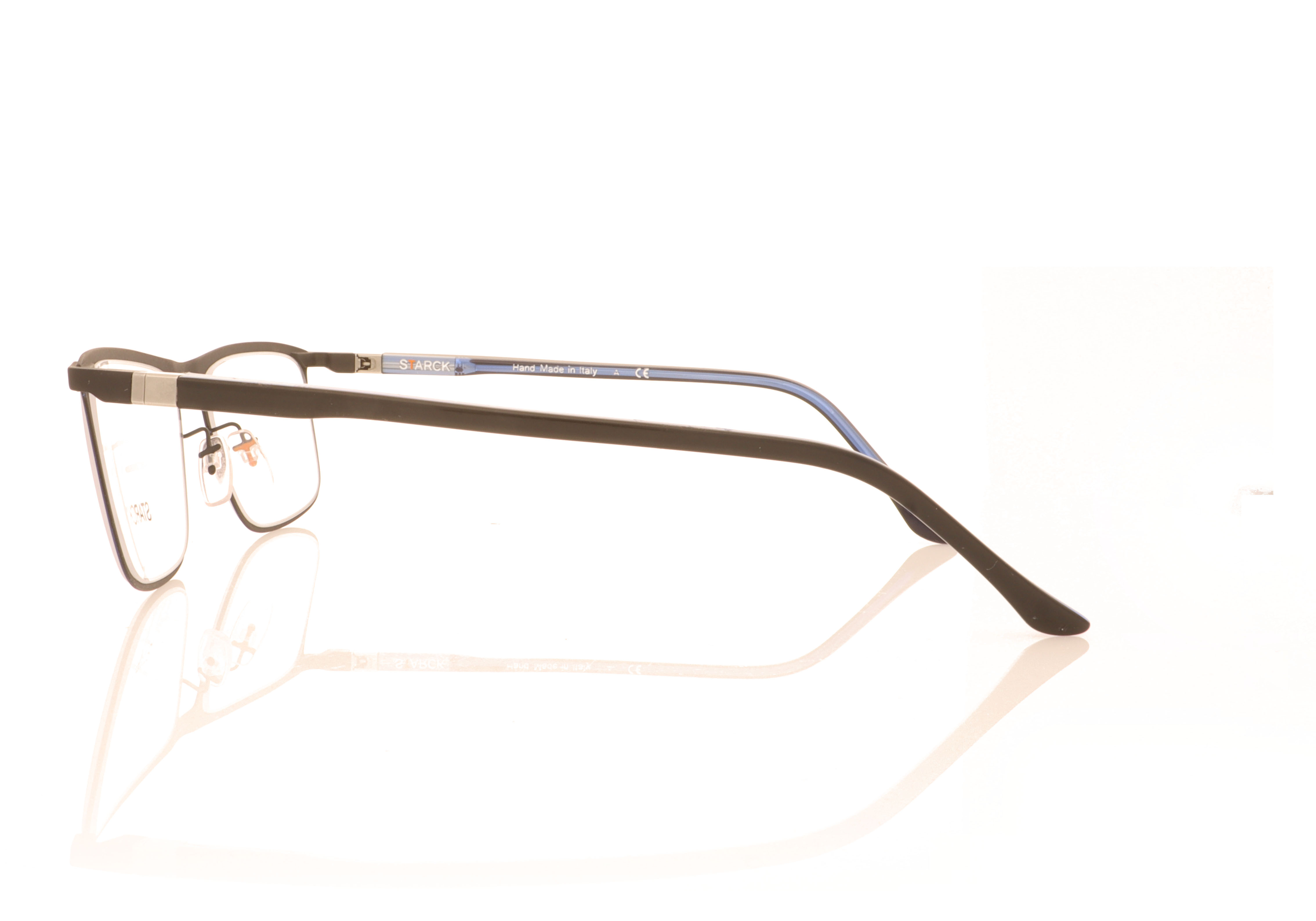 Starck 0SH2030 Matte Black/Matt Blue 4 Glasses