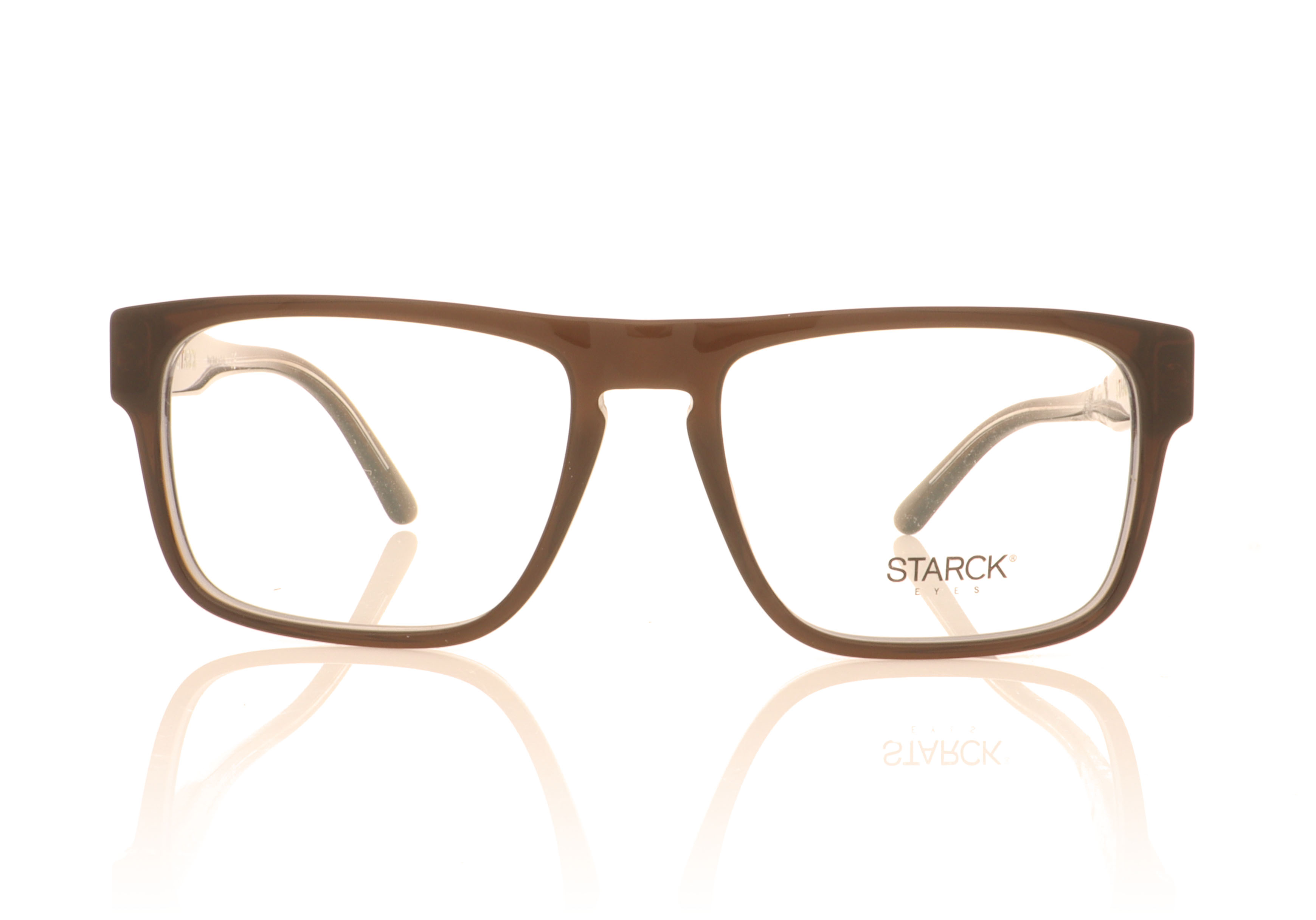 Starck 0SH3049 Top Brown-Crystal/Blue 1 Glasses