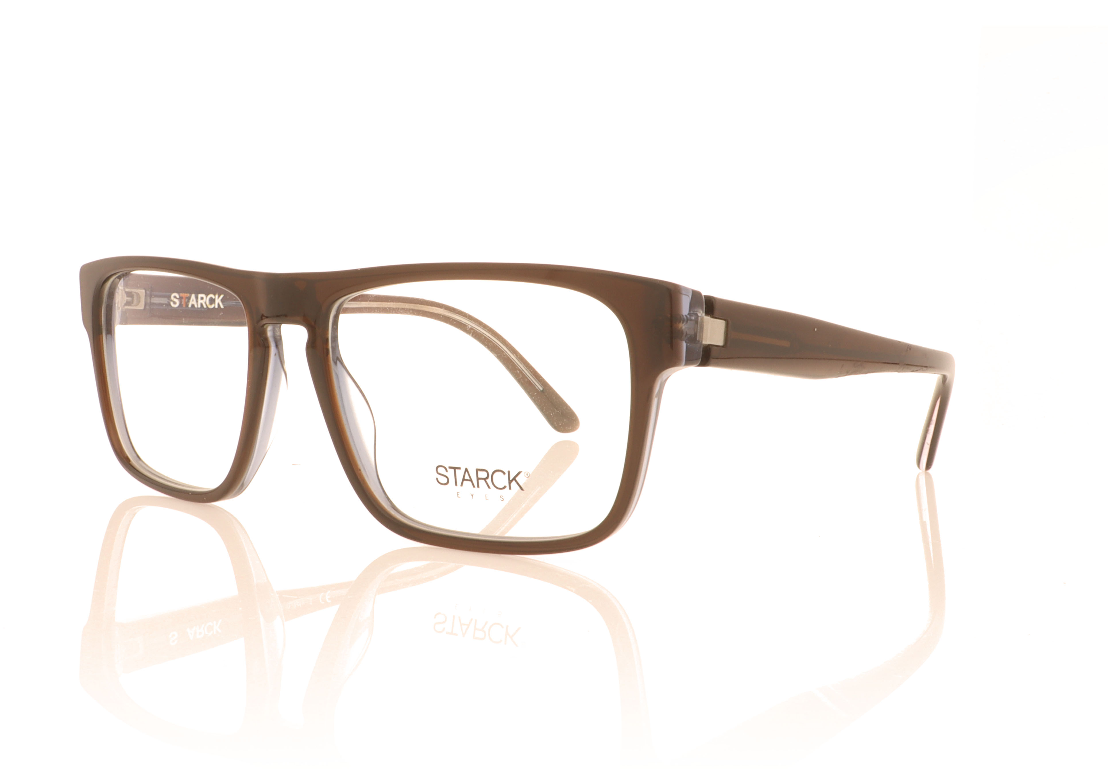 Starck 0SH3049 Top Brown-Crystal/Blue 1 Glasses
