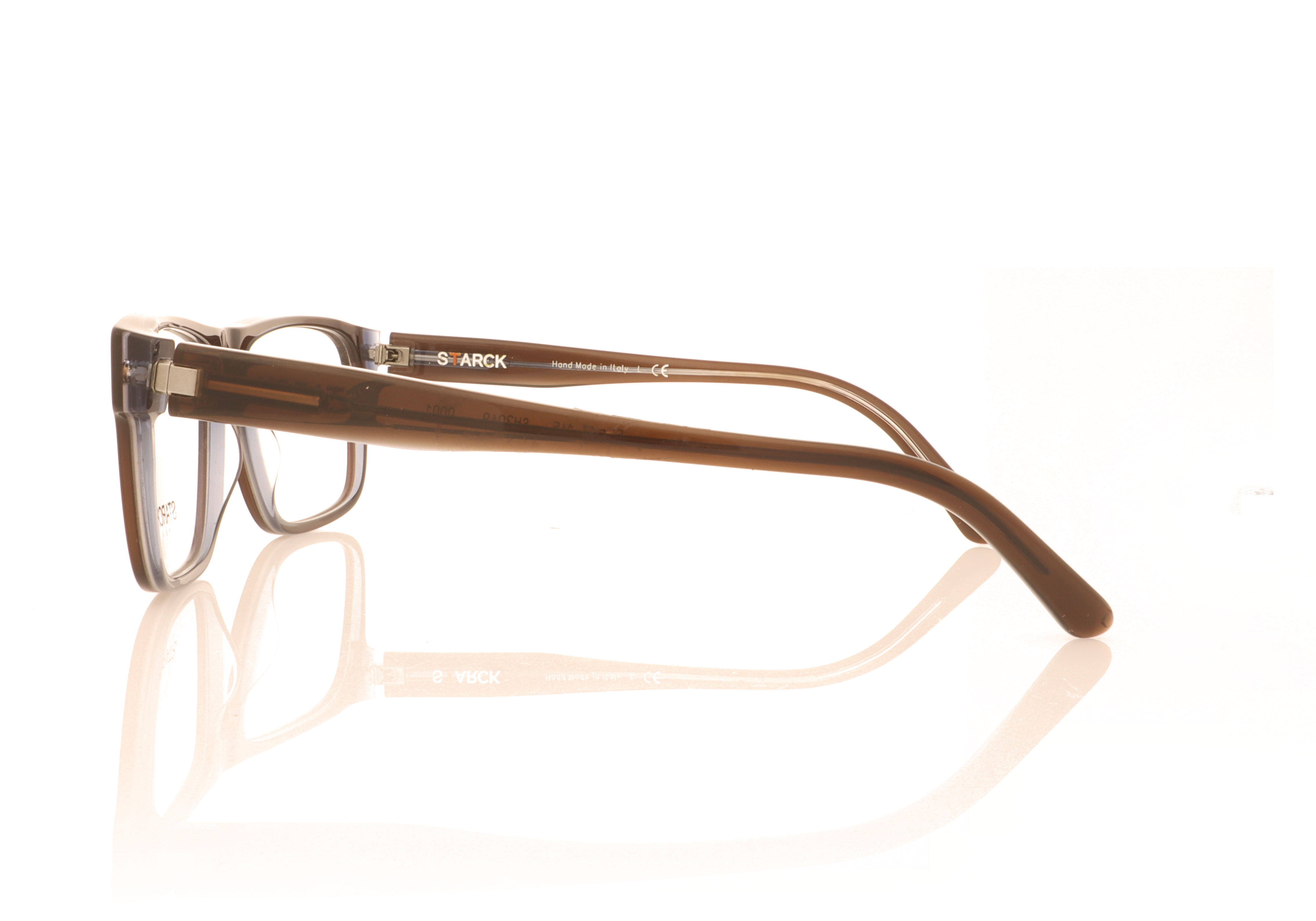 Starck 0SH3049 Top Brown-Crystal/Blue 1 Glasses