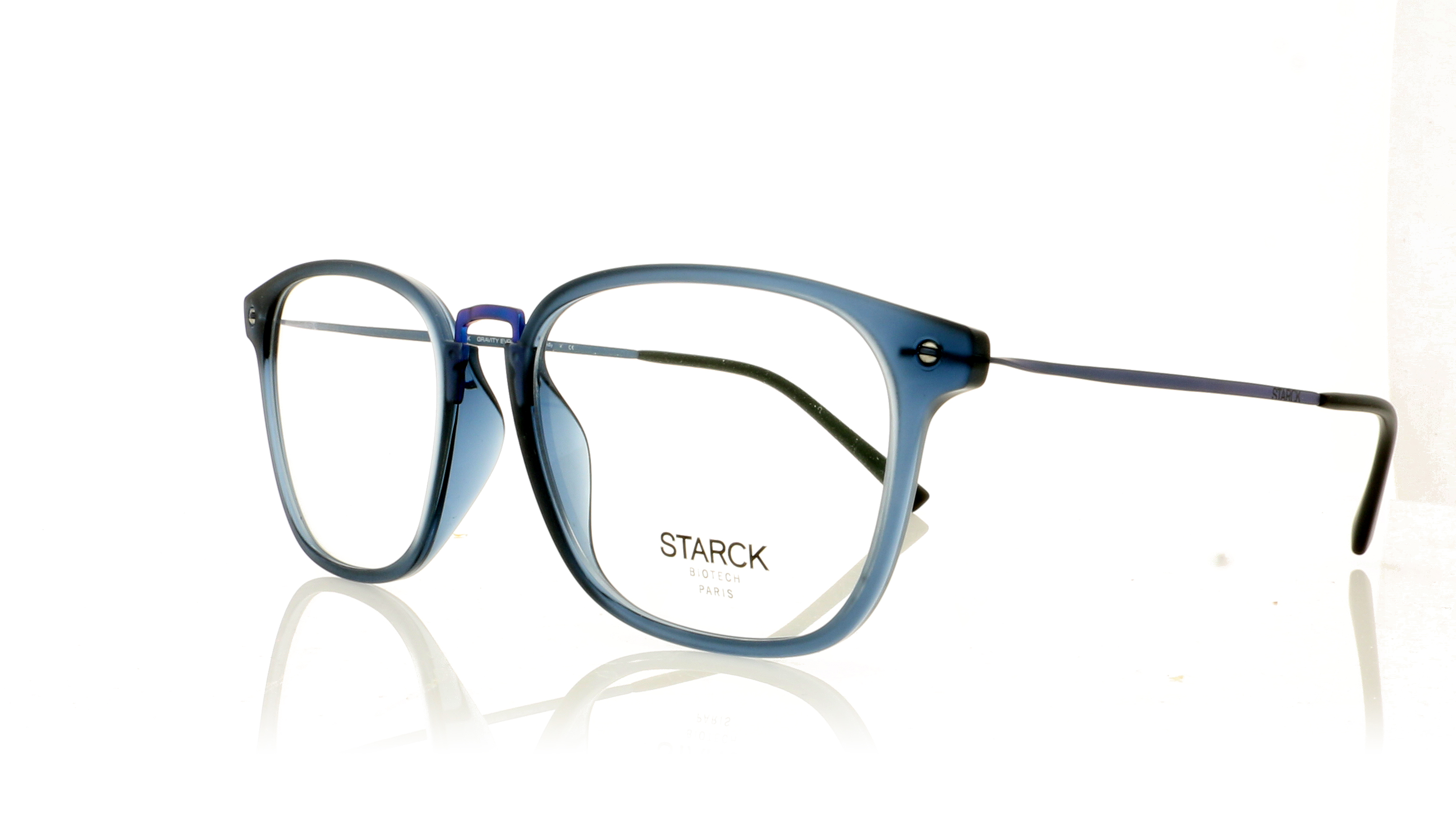 Starck 0SH3064 Matte Blue 3 Glasses