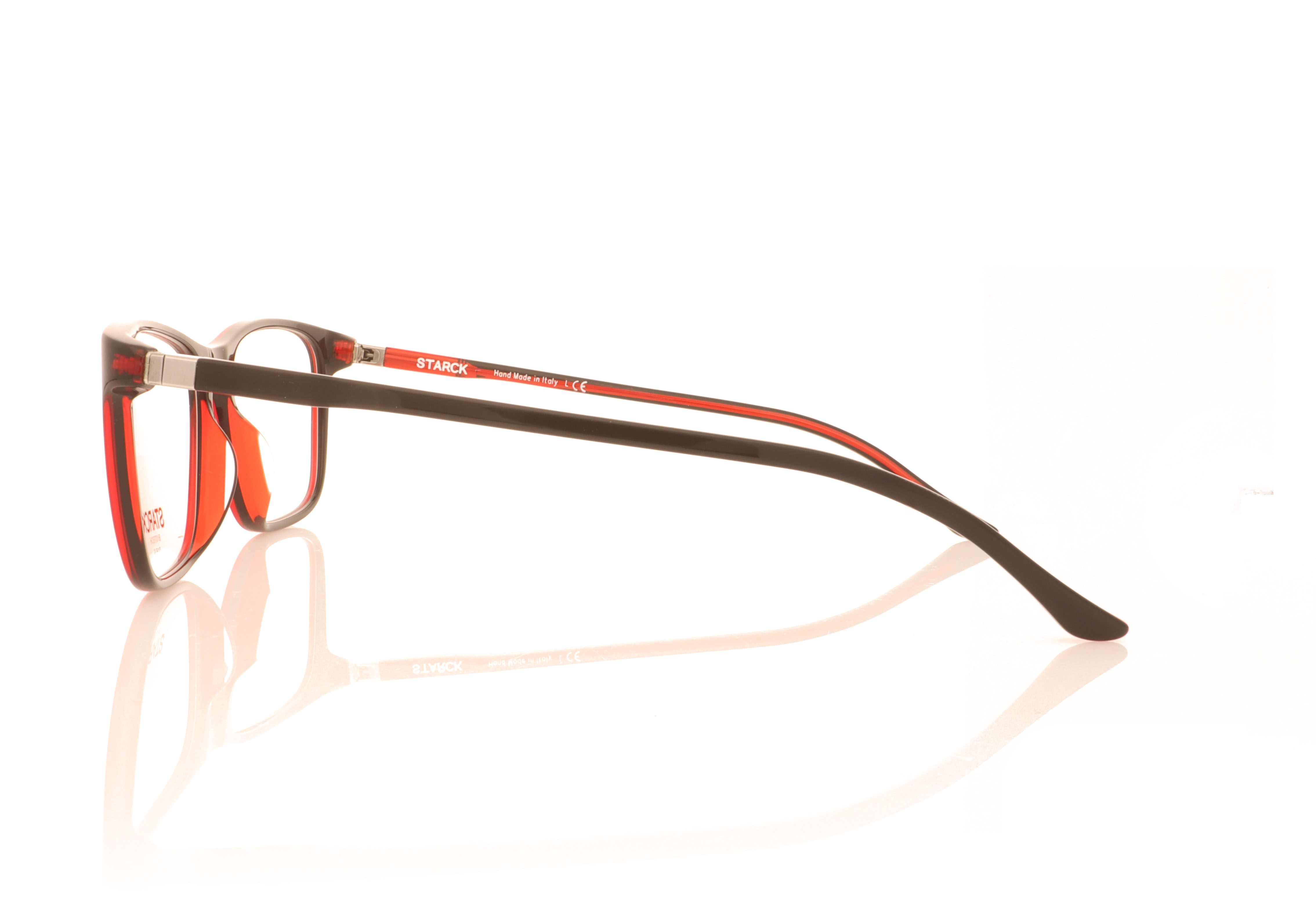 Starck SH3065 Black/Red 0002 Glasses