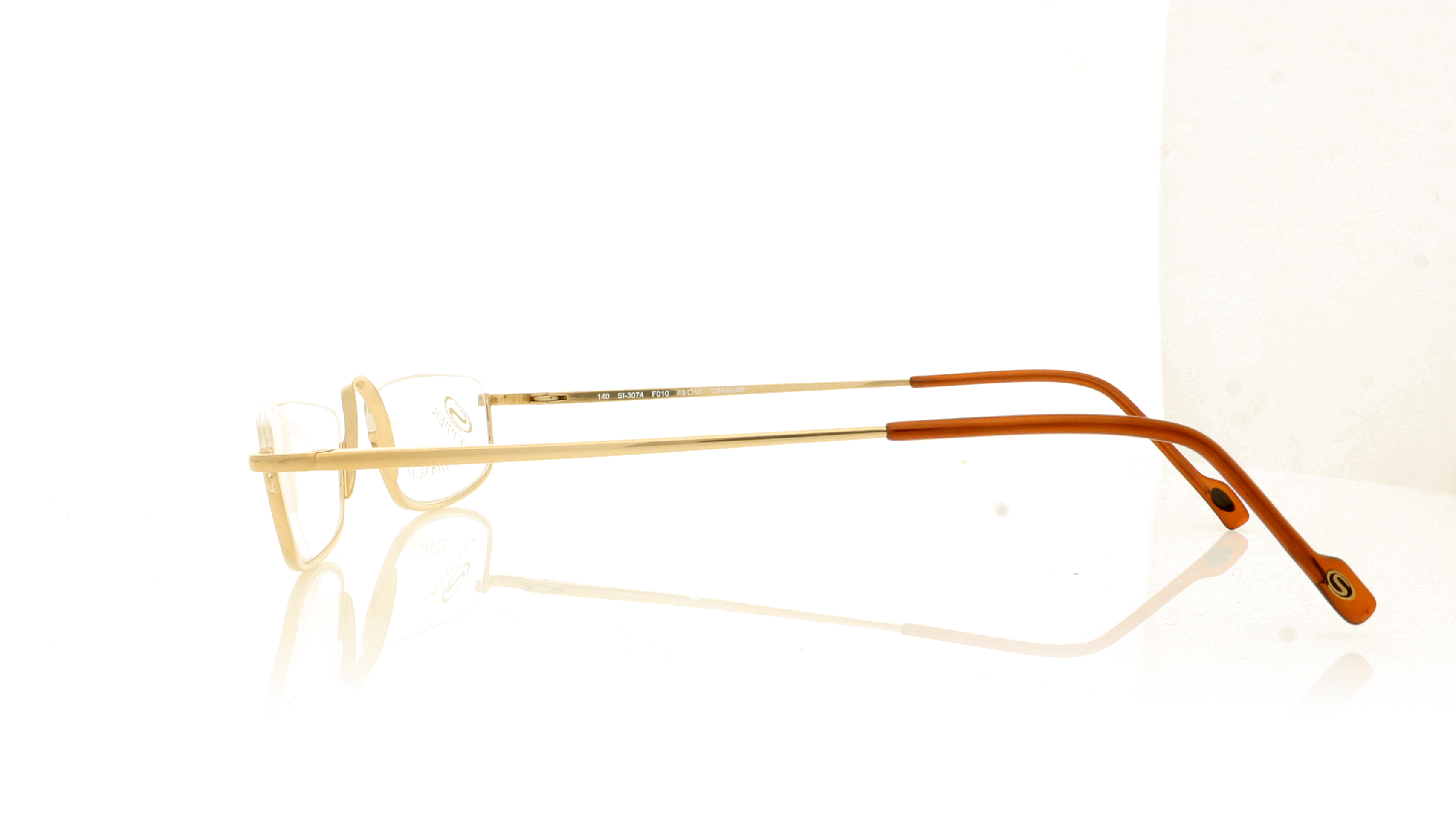 Stepper SI-3074 SI3074 Gold F010 Glasses