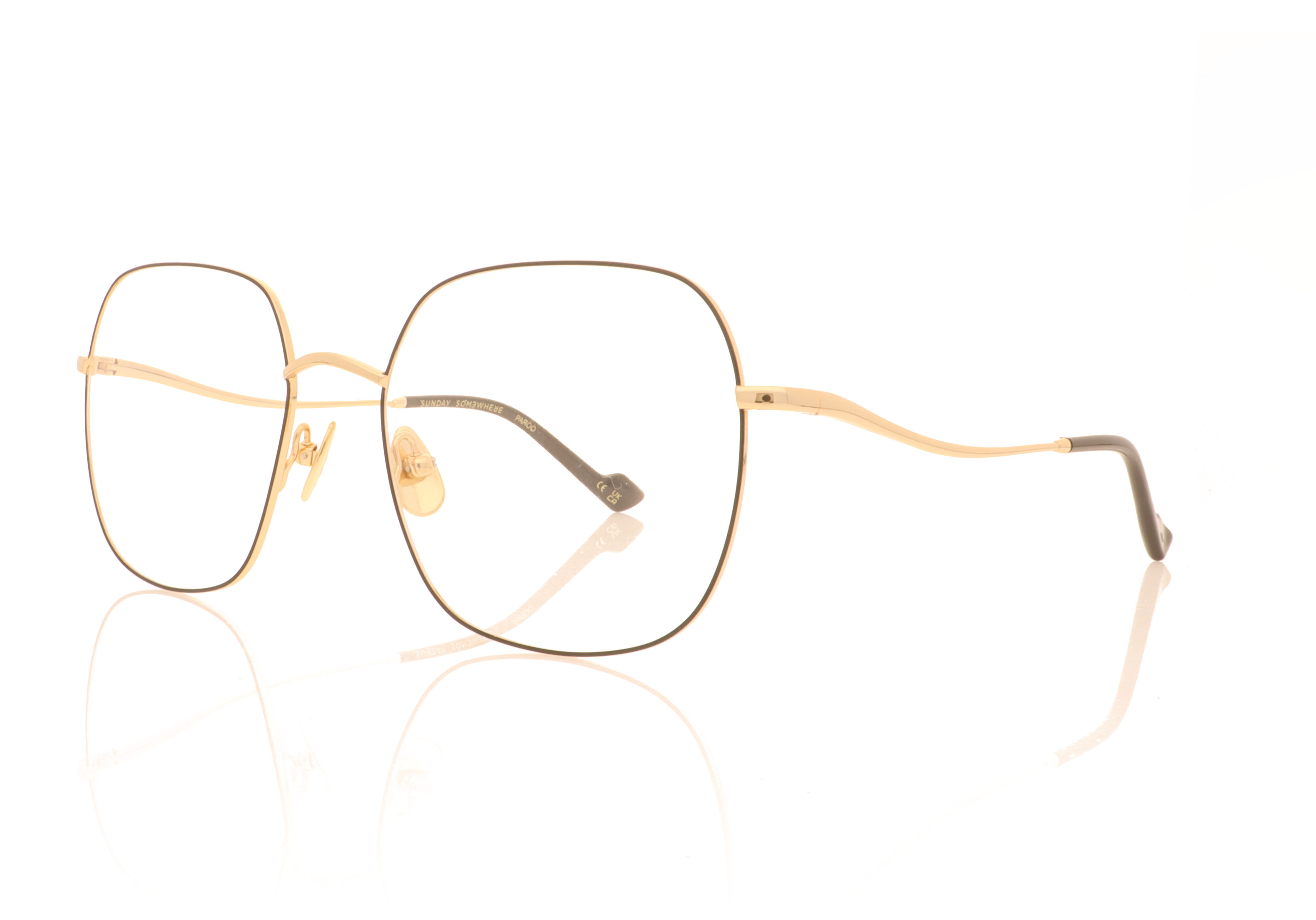 Sunday Somewhere OPT008 Gold C2 Glasses