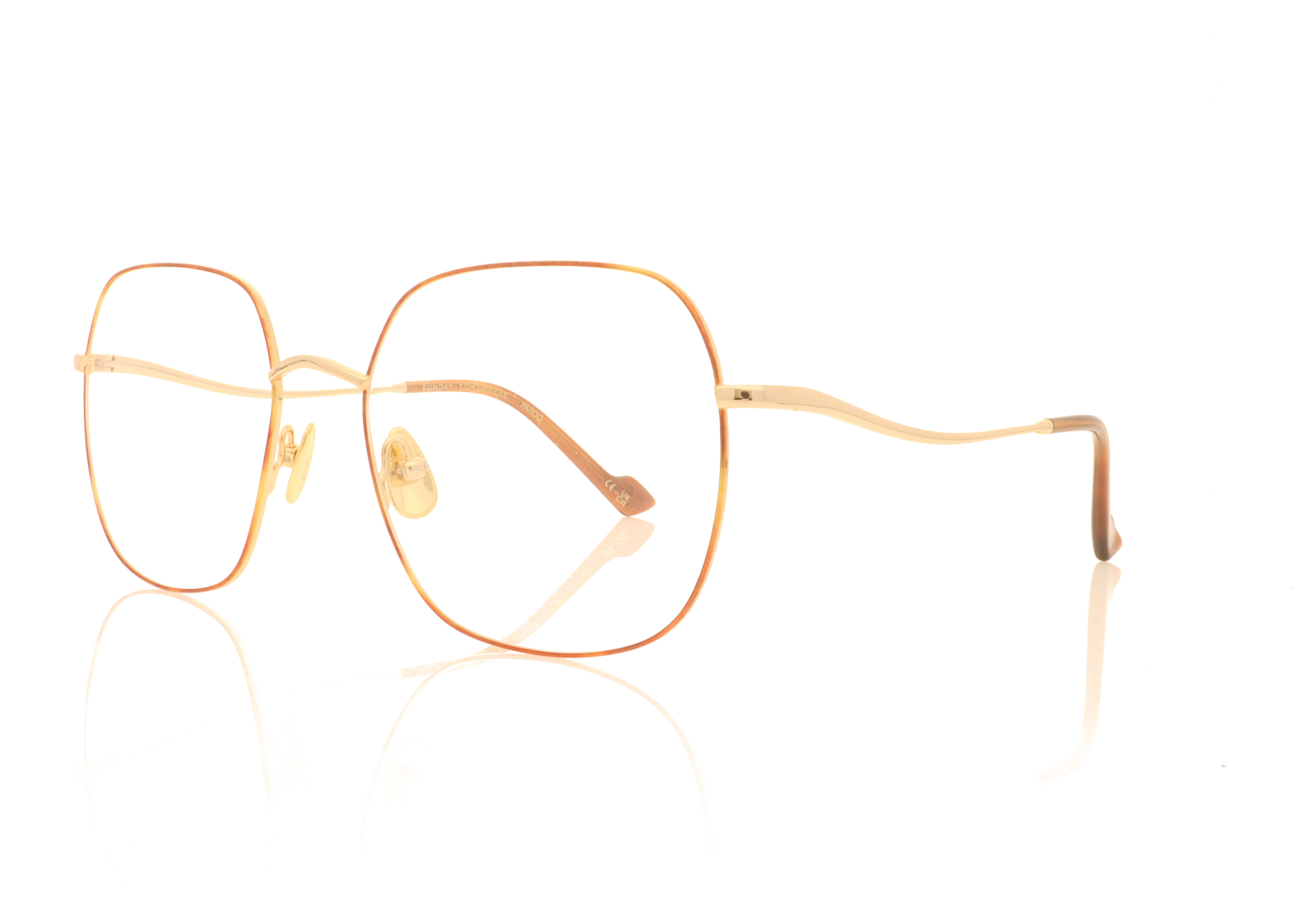 Sunday Somewhere OPT008 Gold C3 Glasses