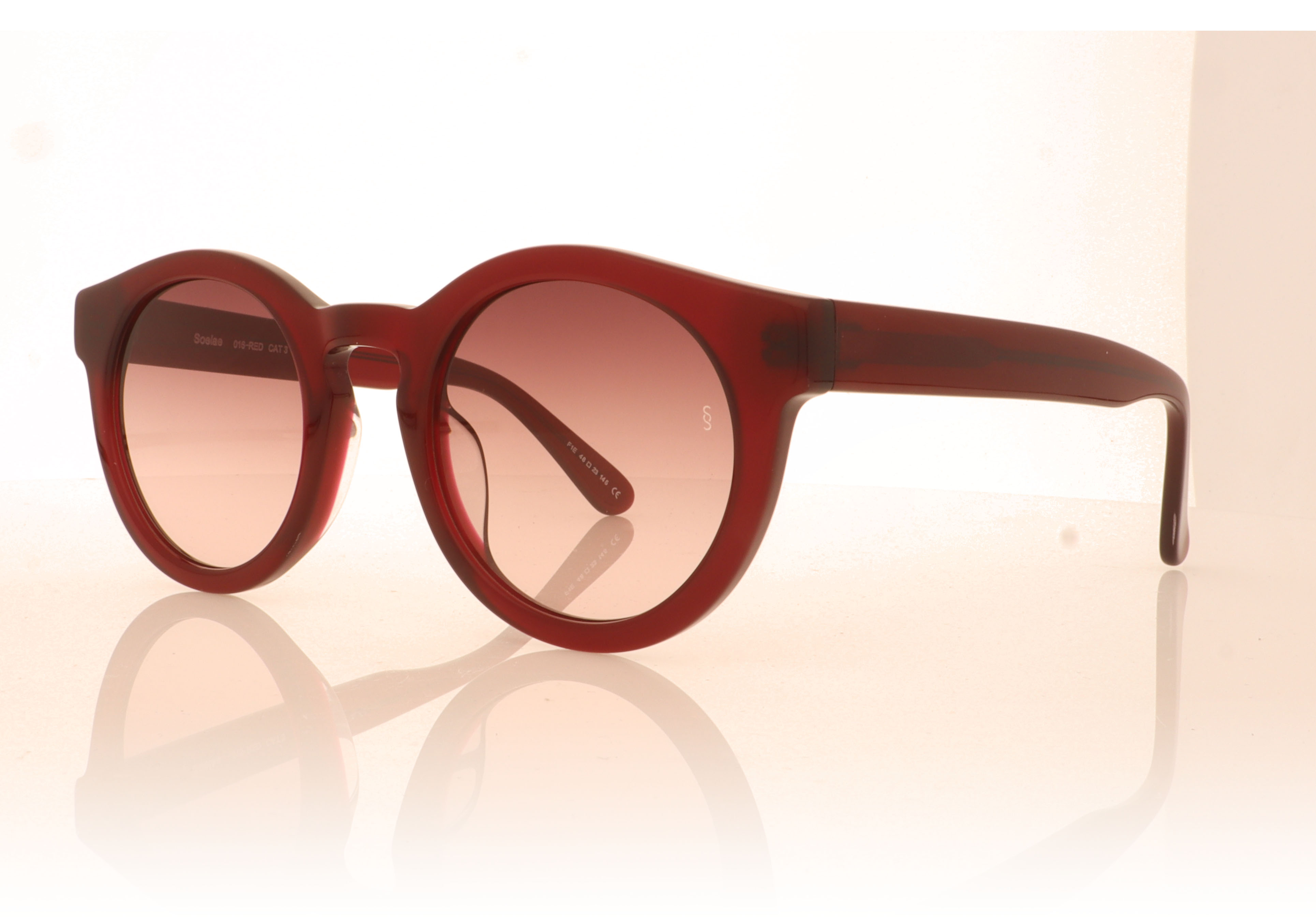 Sunday Somewhere Soelae 016 Red RED Sunglasses