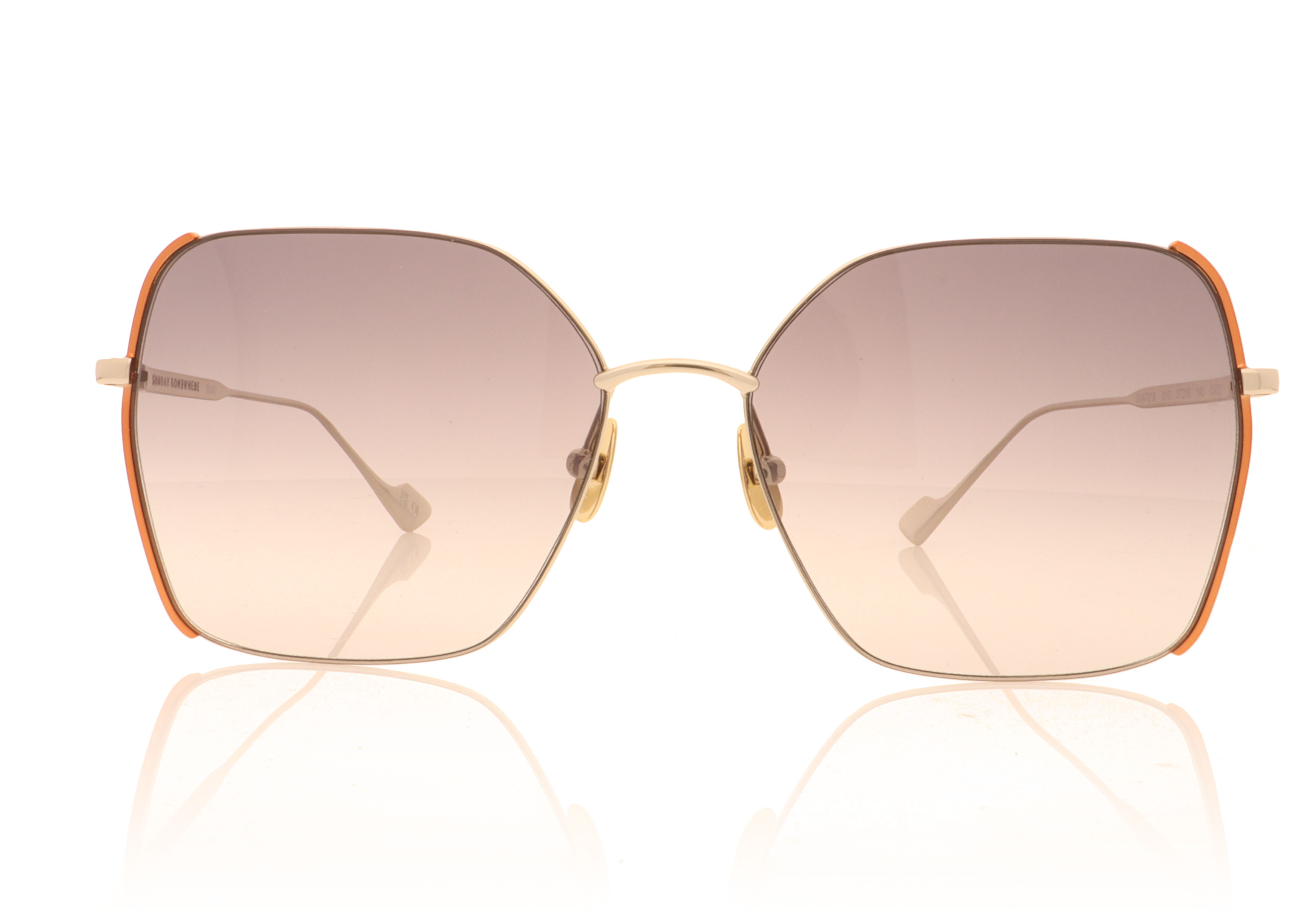 Sunday Somewhere SUN7018 Silver 010 Sunglasses