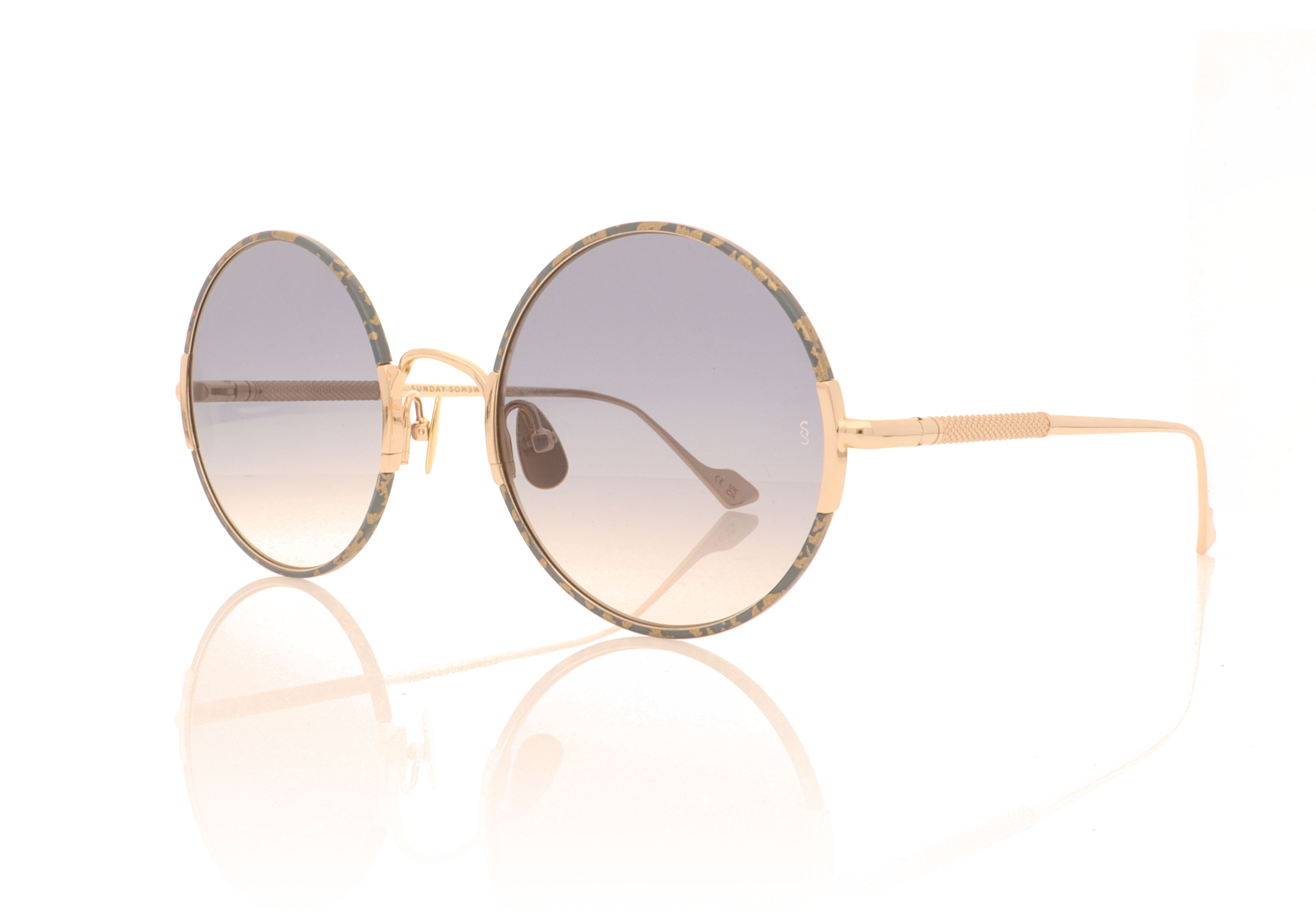 Sunday Somewhere SUN7022 GOLD 01WB Sunglasses