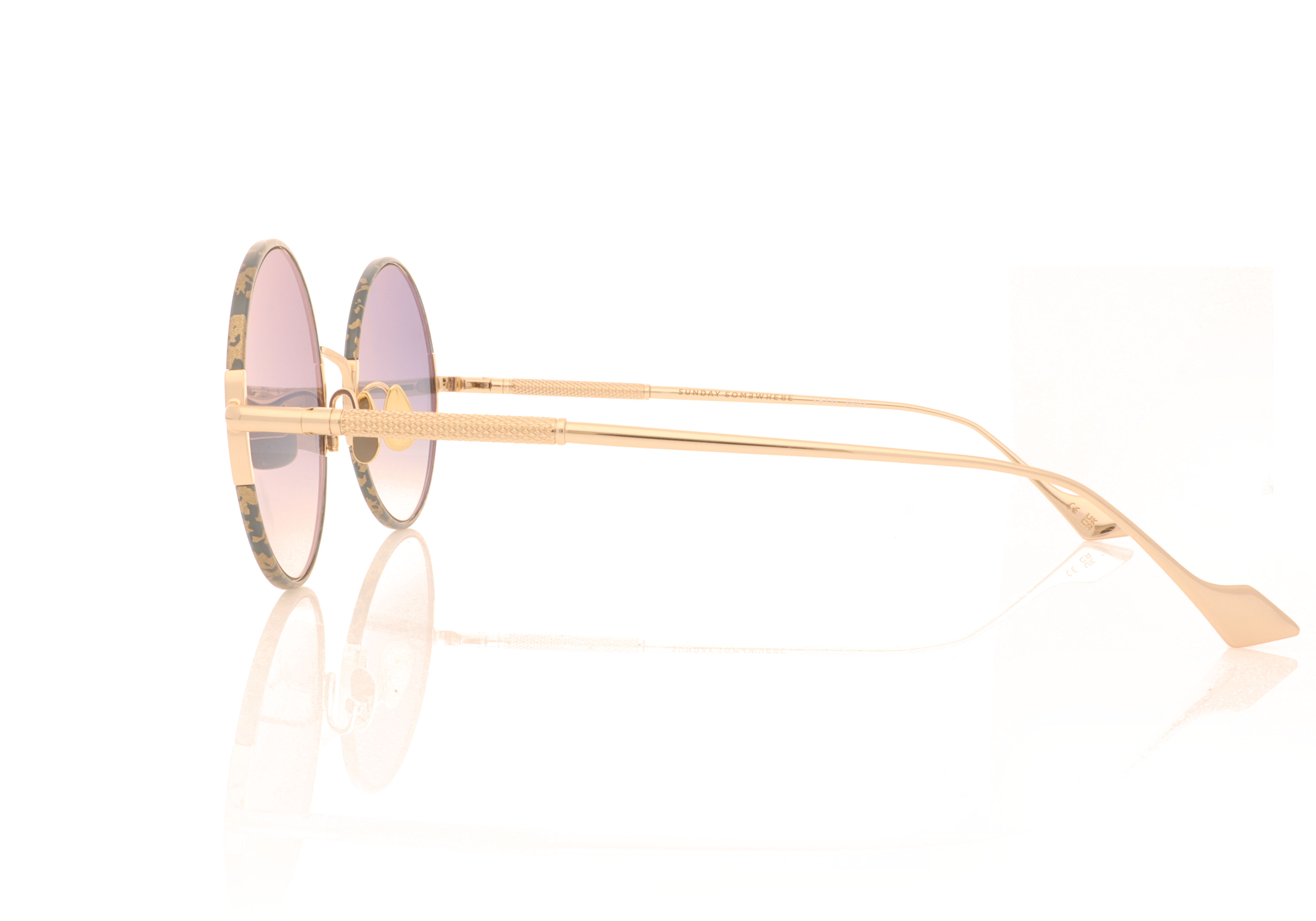 Sunday Somewhere SUN7022 GOLD 01WB Sunglasses
